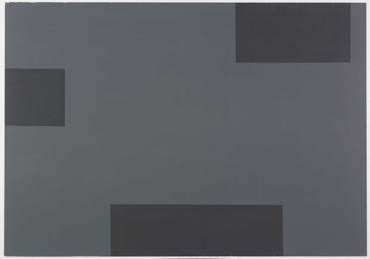 Helmut Federle, Ohne Titel, 1977