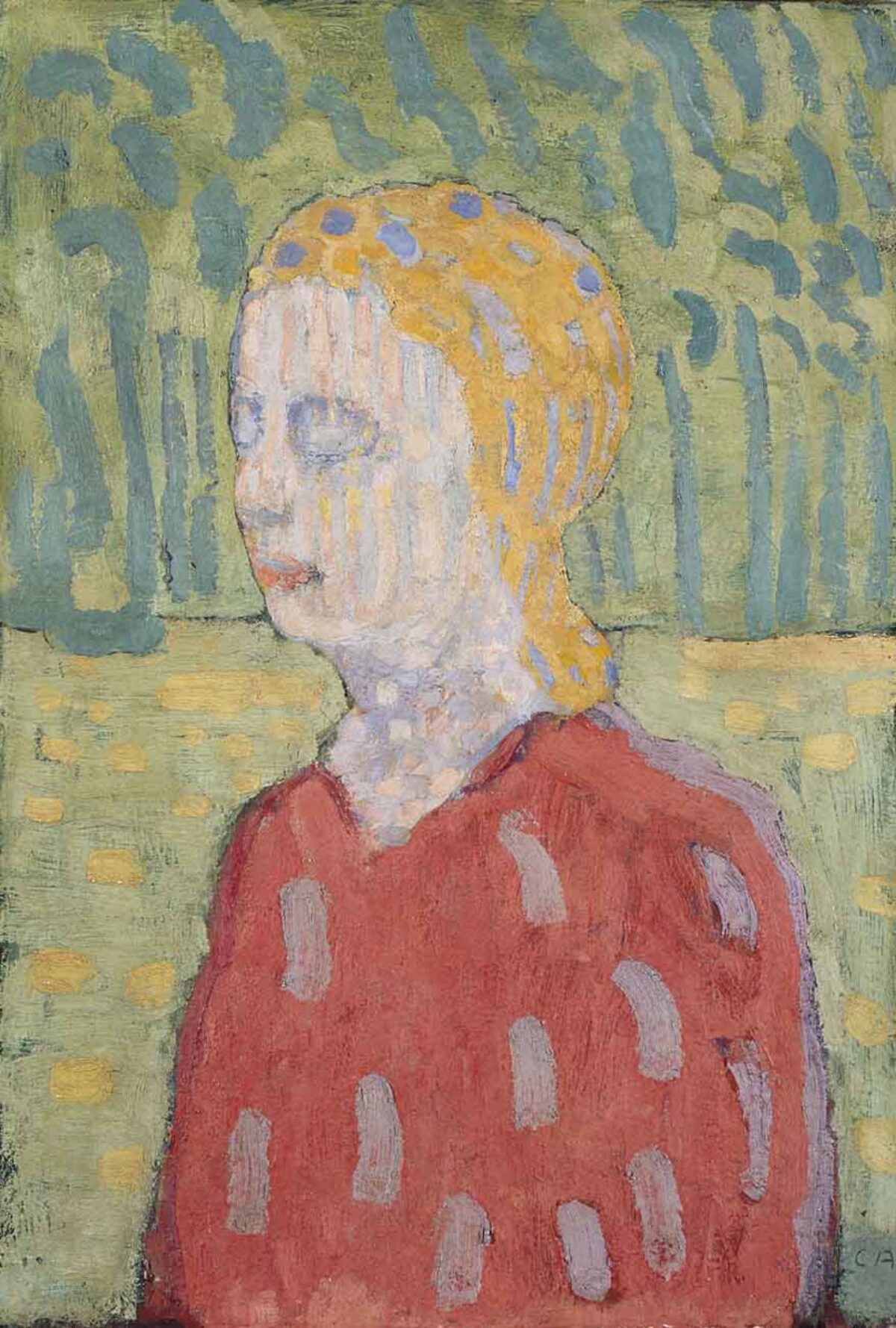 Cuno Amiet, Frauenbildnis, 1906 - 1906 1892 - 1893 nach 1909