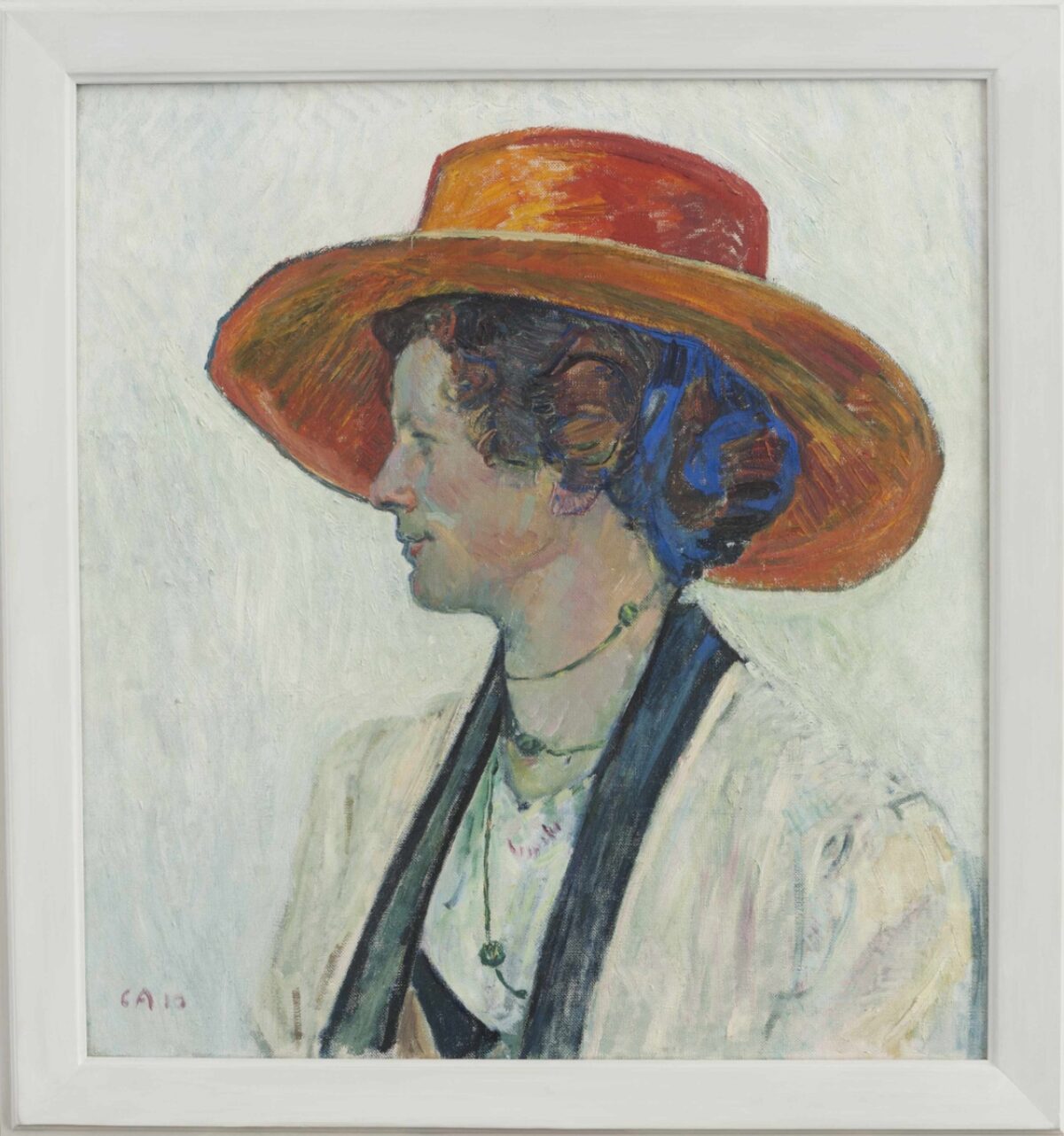 Cuno Amiet, Frauenportrait (Annel), 1910
