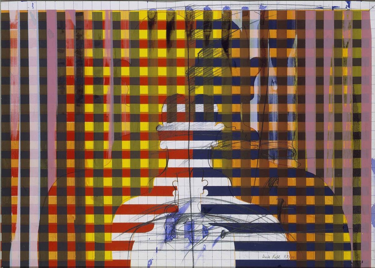 Dieter Roth, Selbstbildnis als Loch, 1973 / 1975