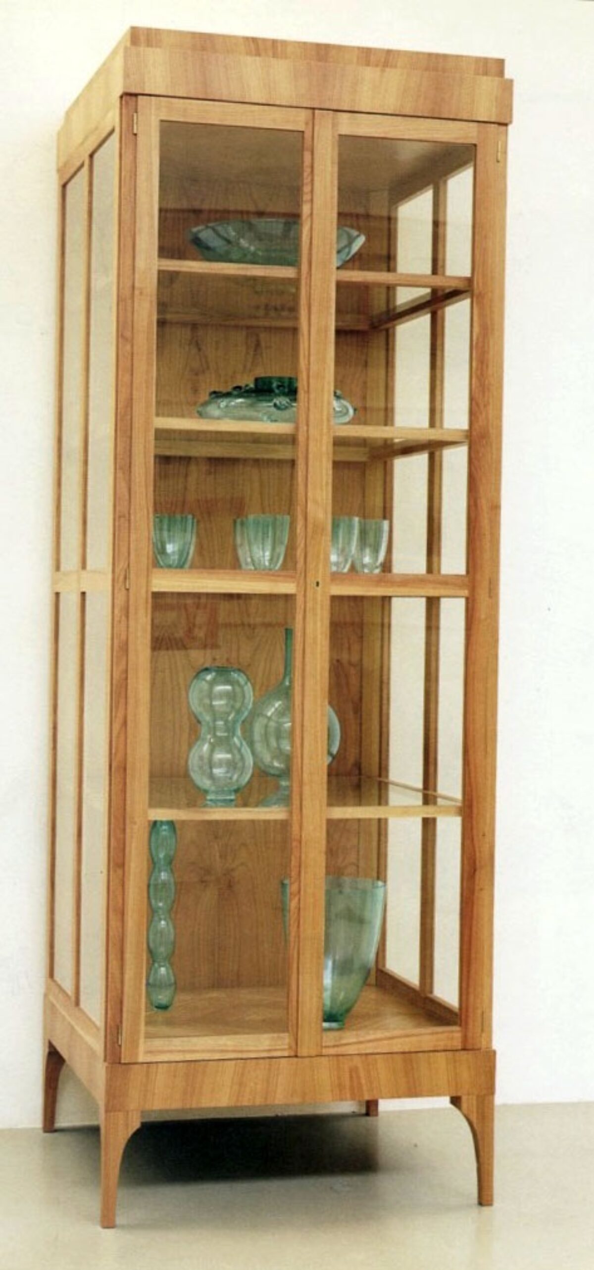 Thomas Huber, Grosser Glasschrank, 1992