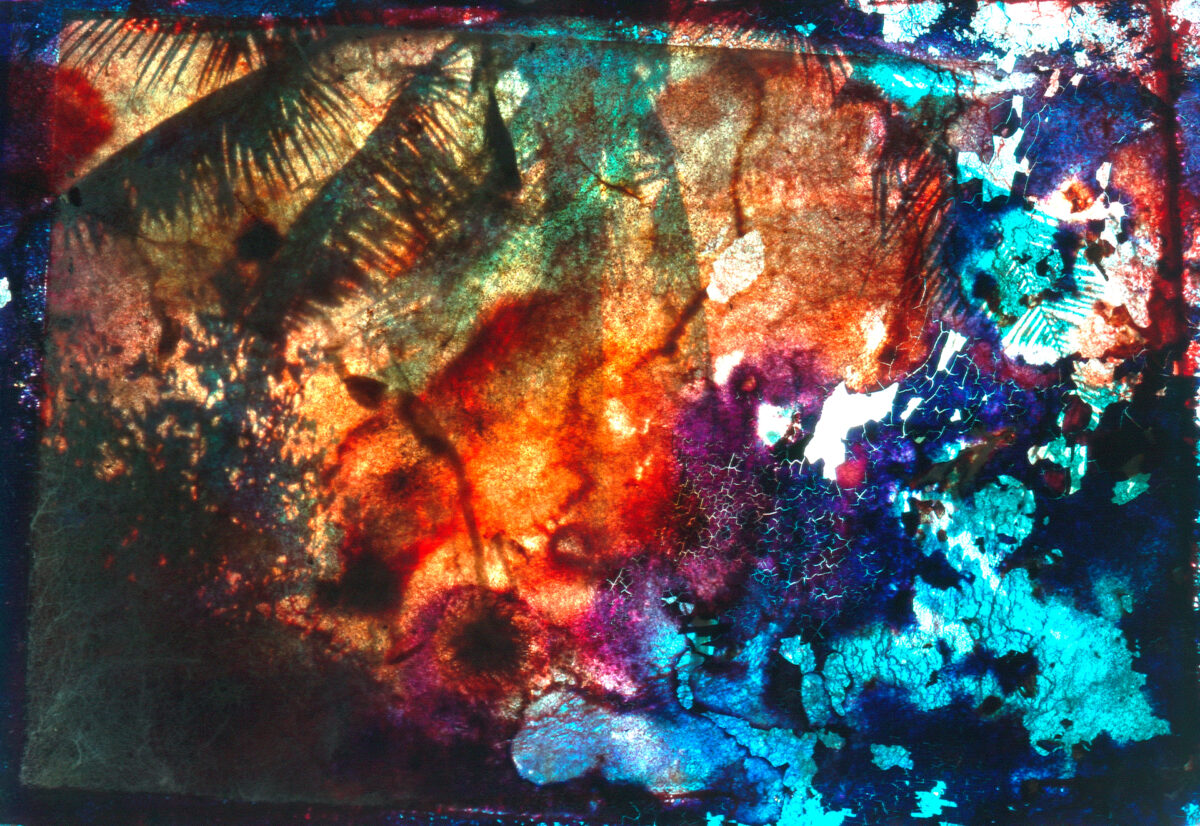 Abtraktes Kunstwerk von Jonas Studer.