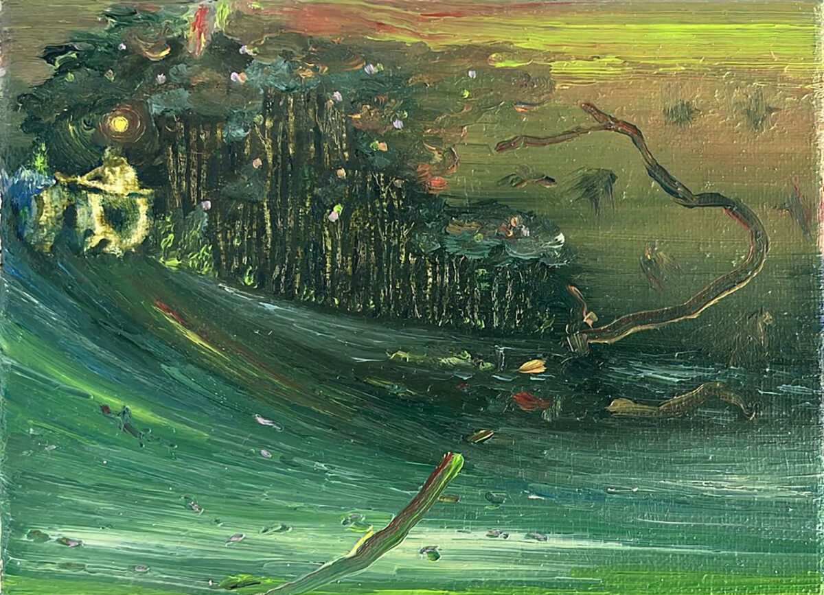 Abstraktes Kunstwerk von Christina Gähler