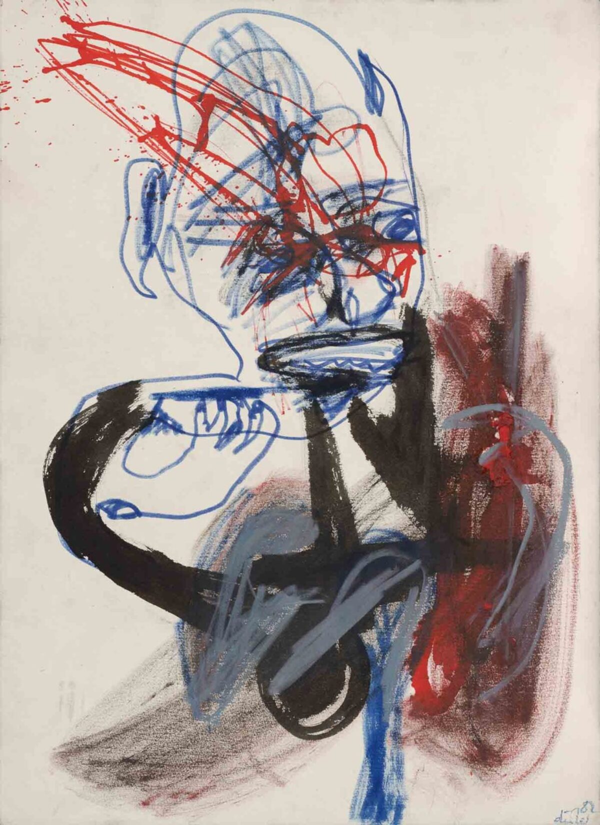 Martin Disler, Ohne Titel , 1982