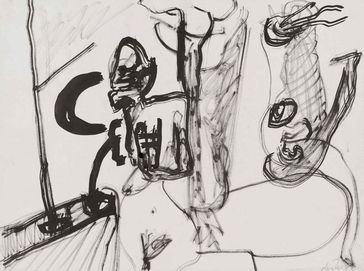 Martin Disler, Ohne Titel , 1982