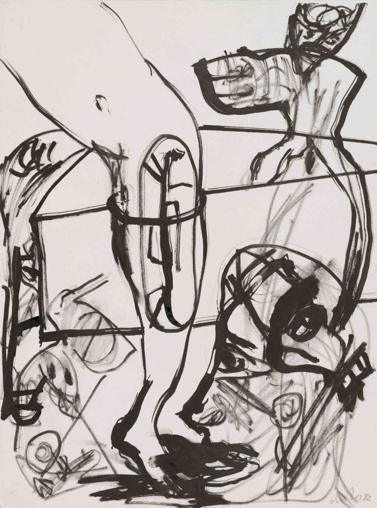 Martin Disler, Ohne Titel , 1982