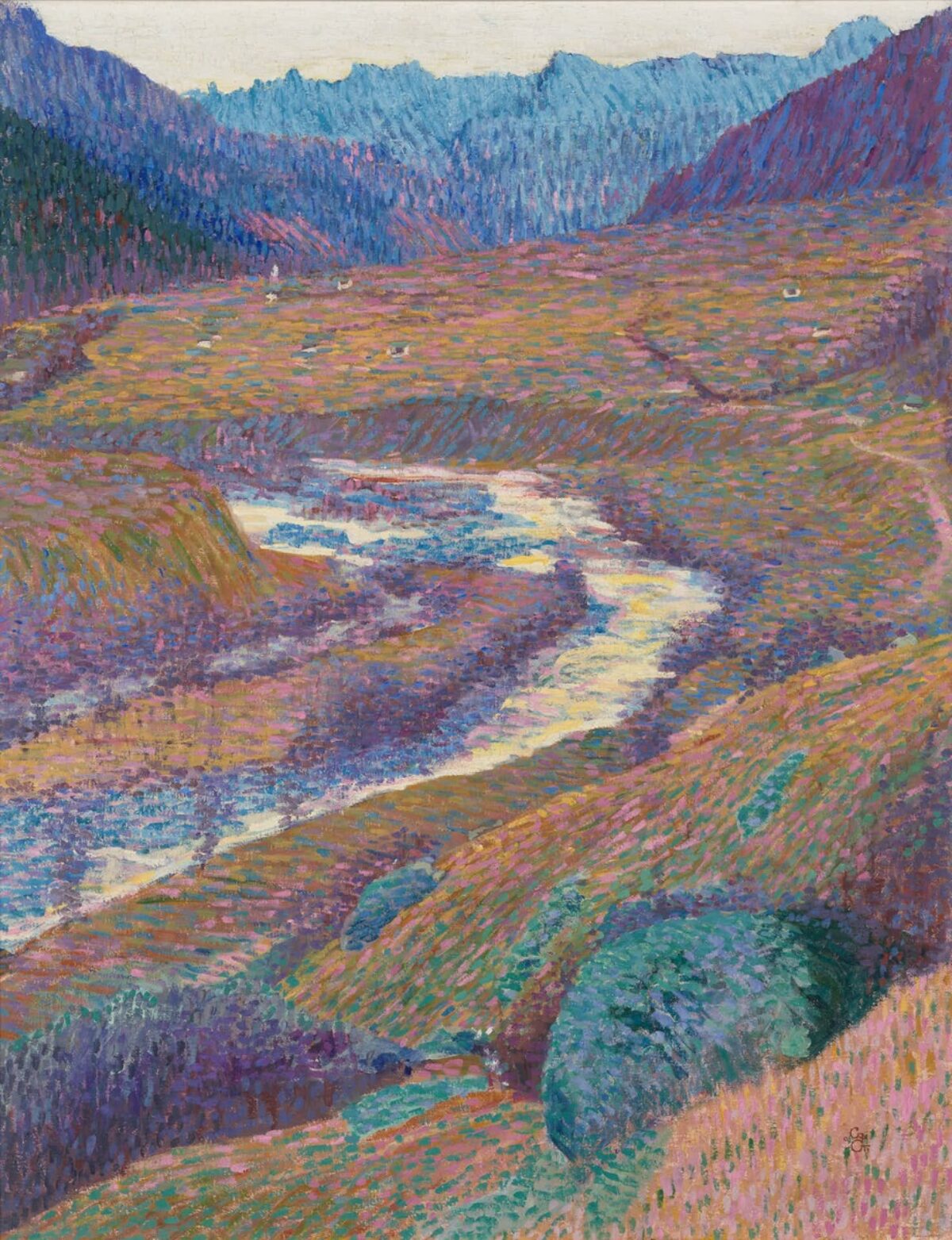 Giovanni Giacometti, Sera d'autunno (Herbstabend), um 1903 