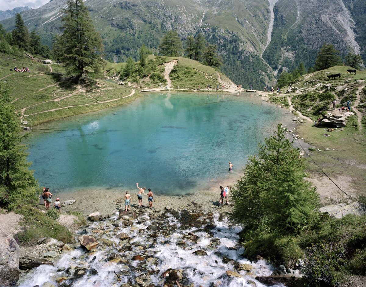 Nicolas Faure, Le Lac Bleu. Val d'Arolla (VS), August, 1997 