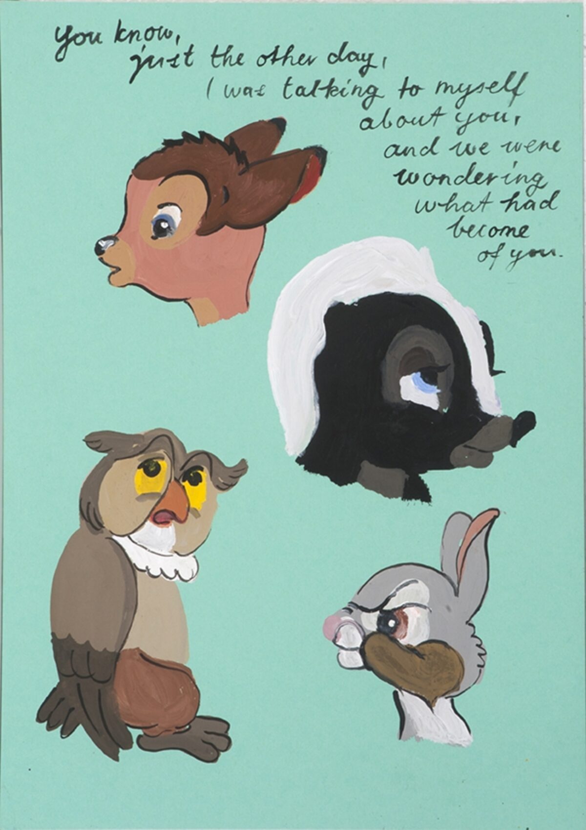 Beni Bischof, Ohne Titel (aus der Serie: Bambi), 2016 