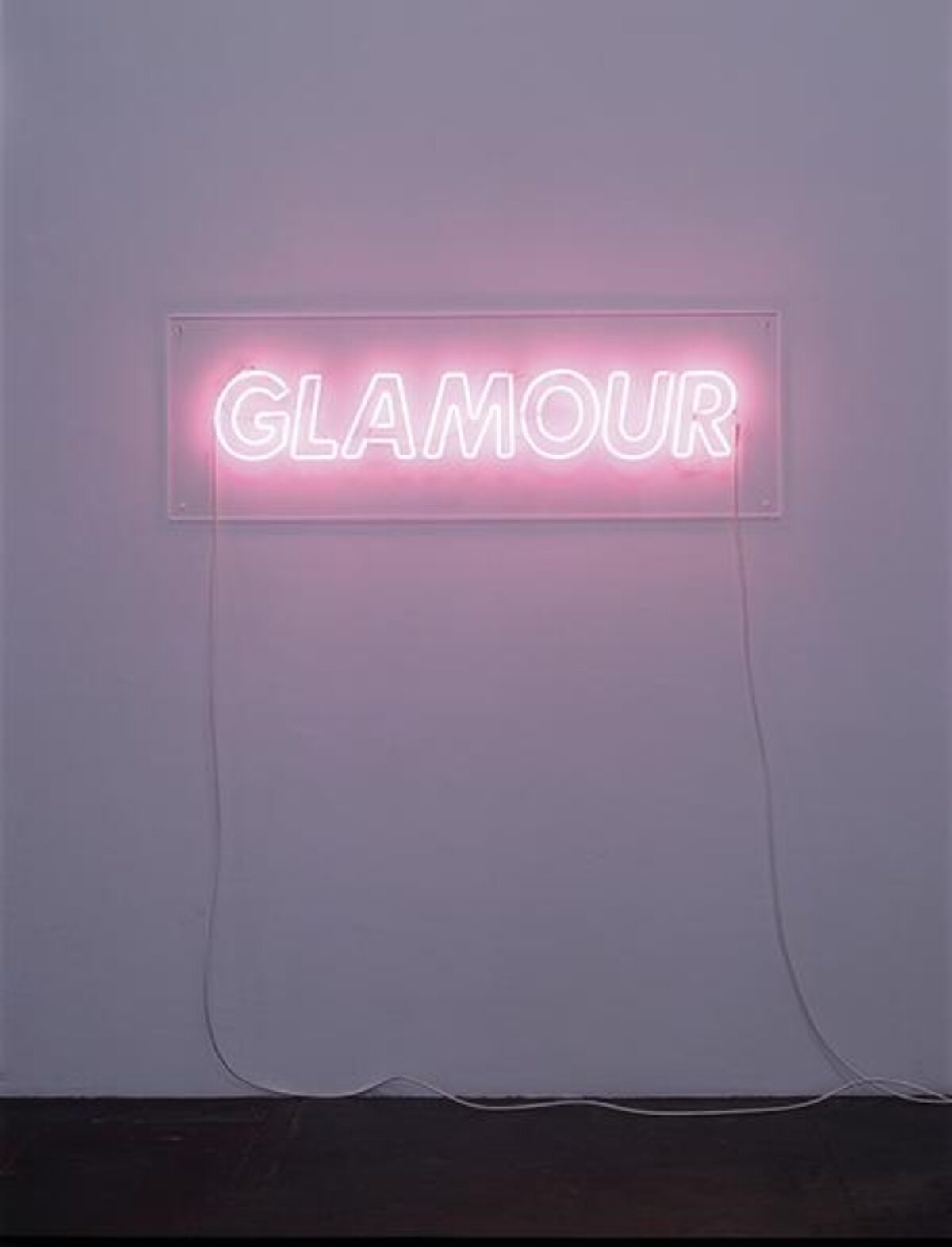 Sylvie Fleury, Glamour, 1996 