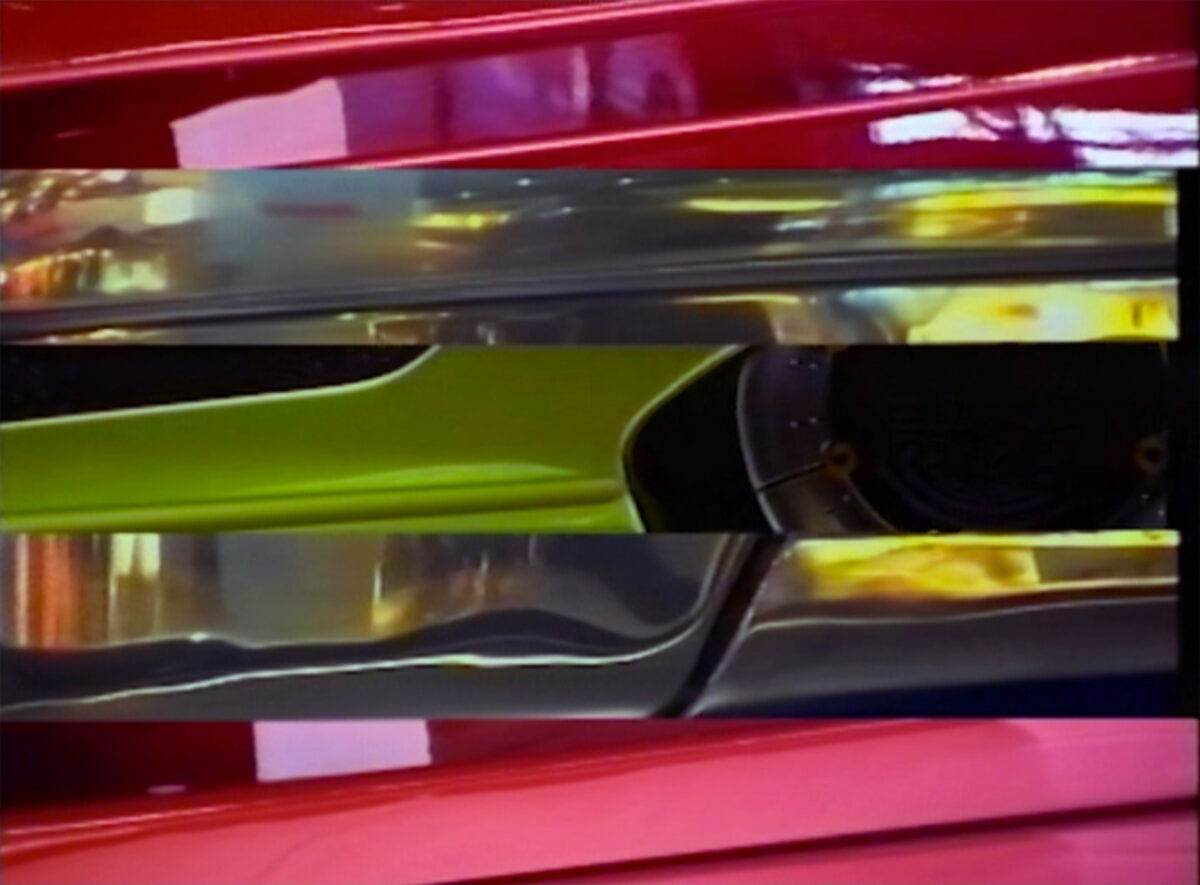 Abstraktes Videostill von Erich Busslinger