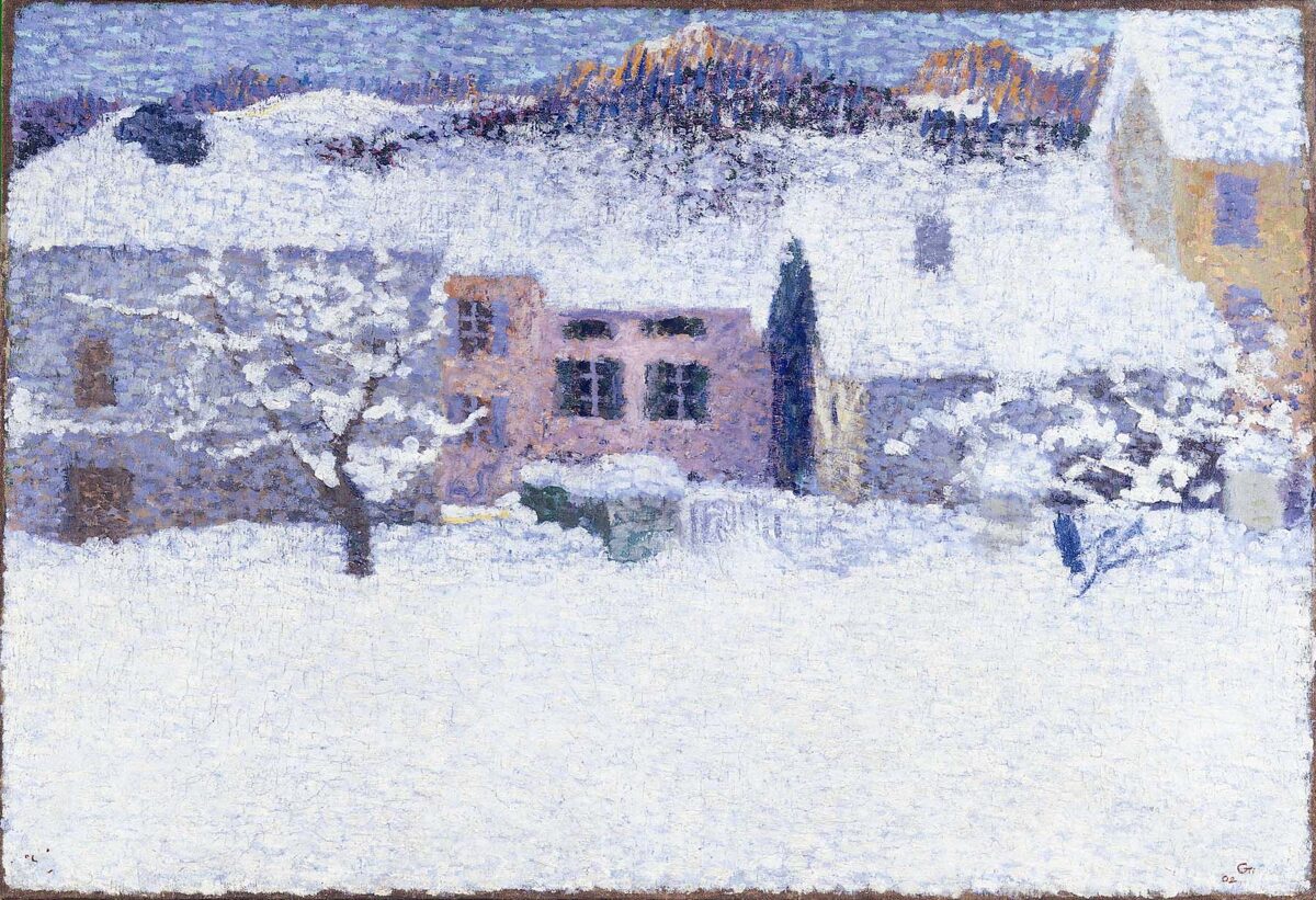 Giovanni Giacometti, Nuova Neve (Neuschnee), 1902 