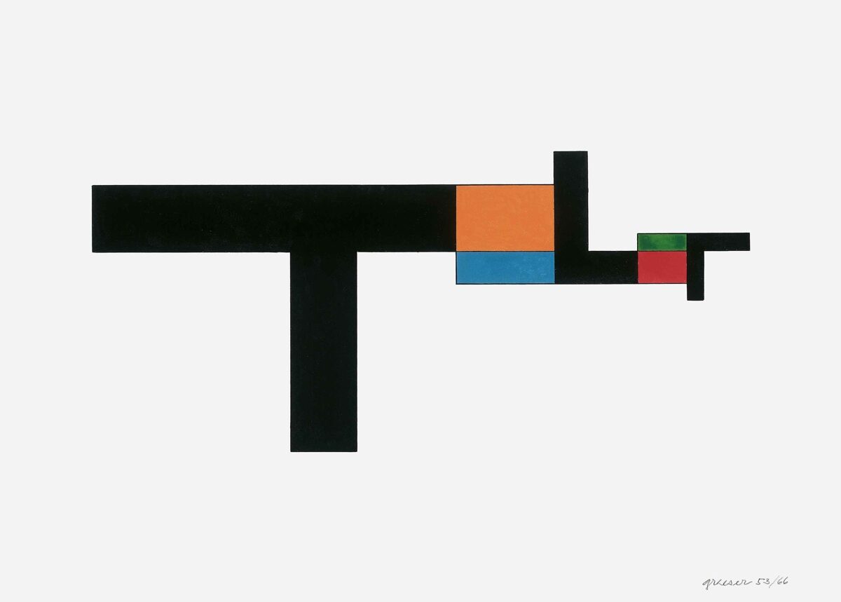 Camille Graeser, Betonte Energien, 1953/1966 