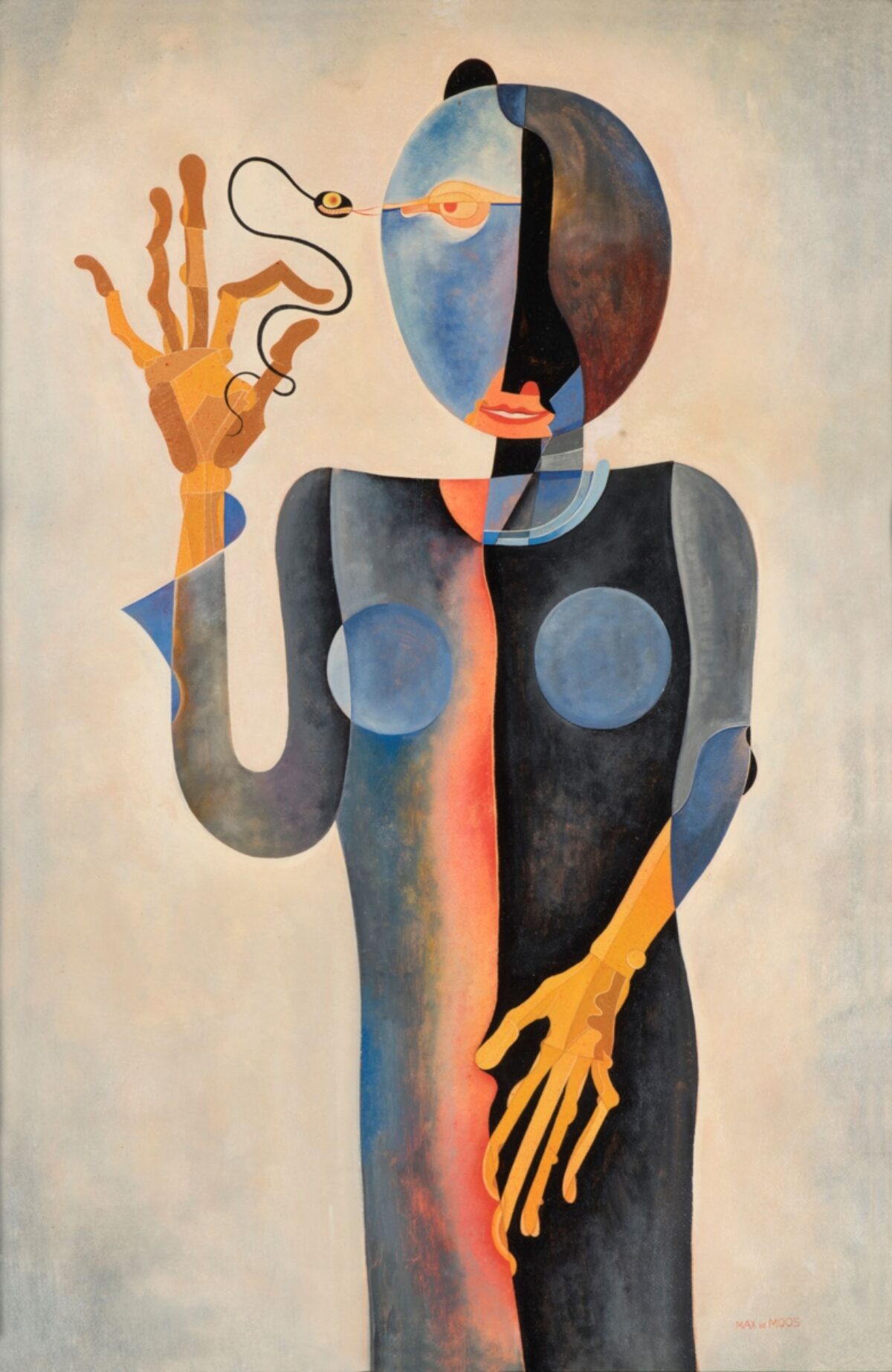 Max von Moos, Die Sünde (Schlangenzauber), 1930 