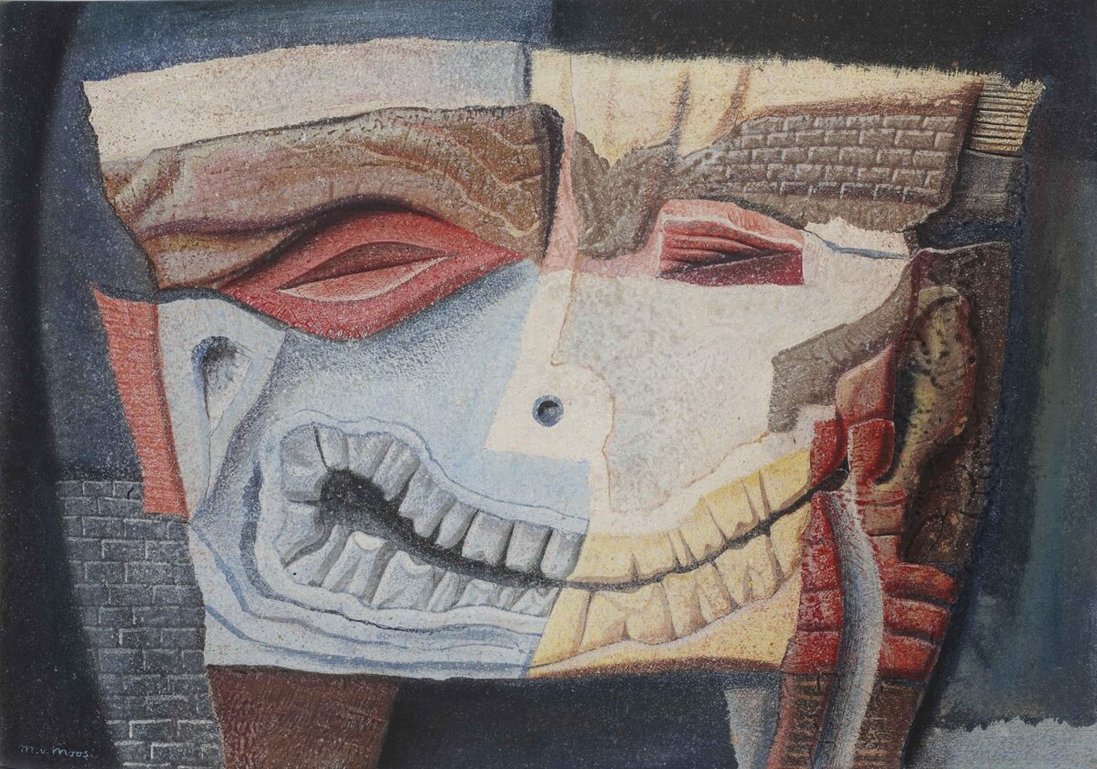 Max von Moos, Aneinandergeraten, 1943 