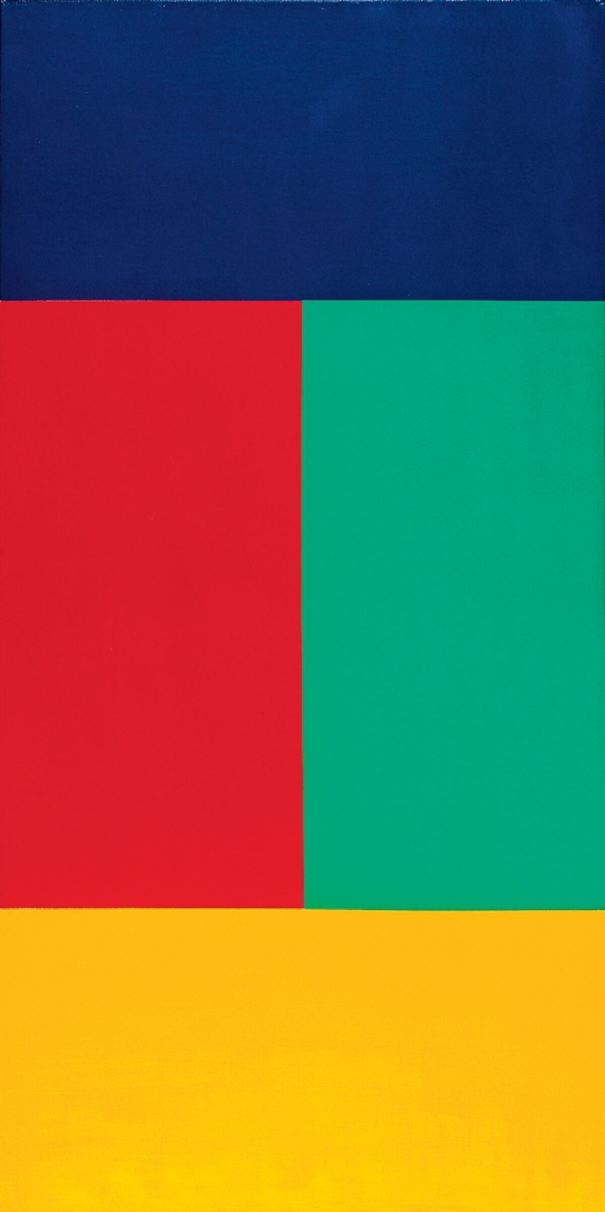 Max Bill, Feld aus vier Zonen, 1966 