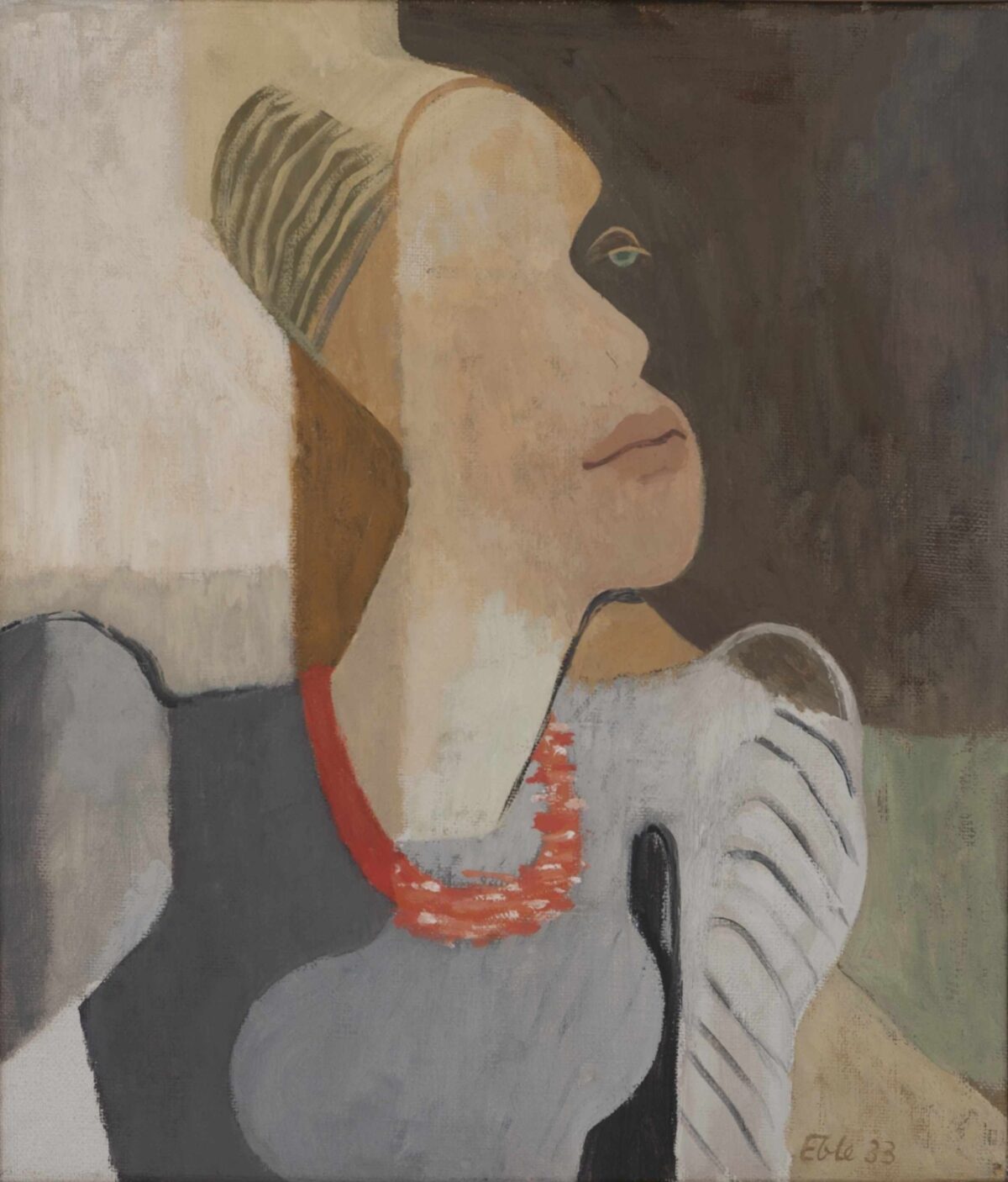 Theo Eble, Portrait Julia, 1933 