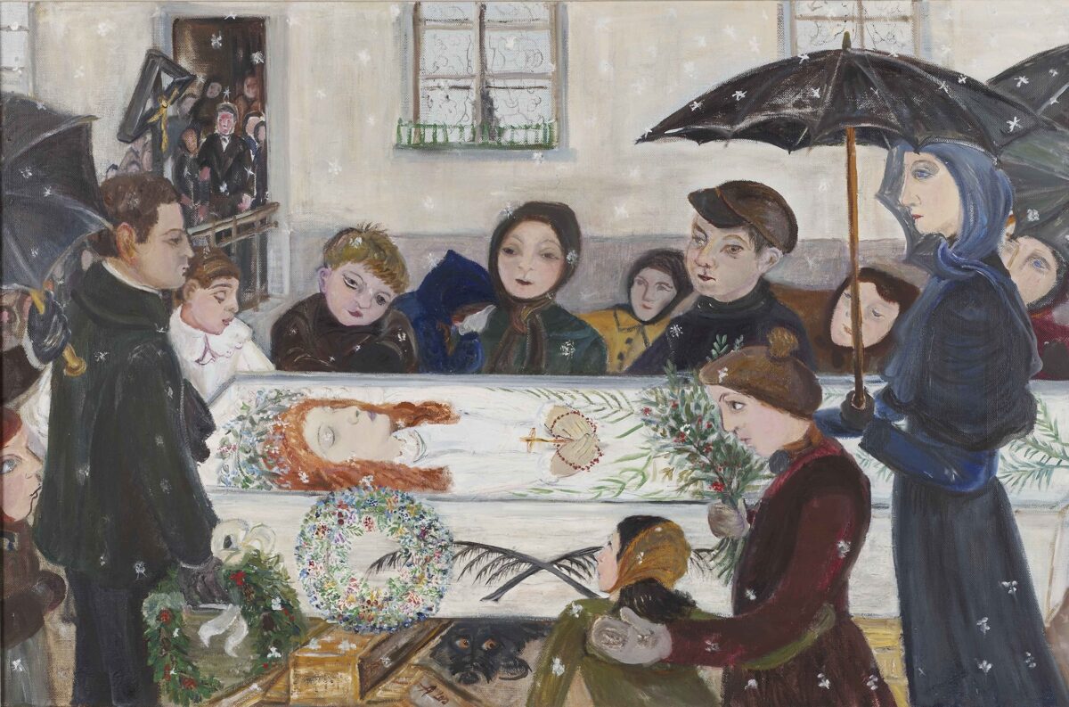 Alis Guggenheim, Die tote Freundin, Um 1950 