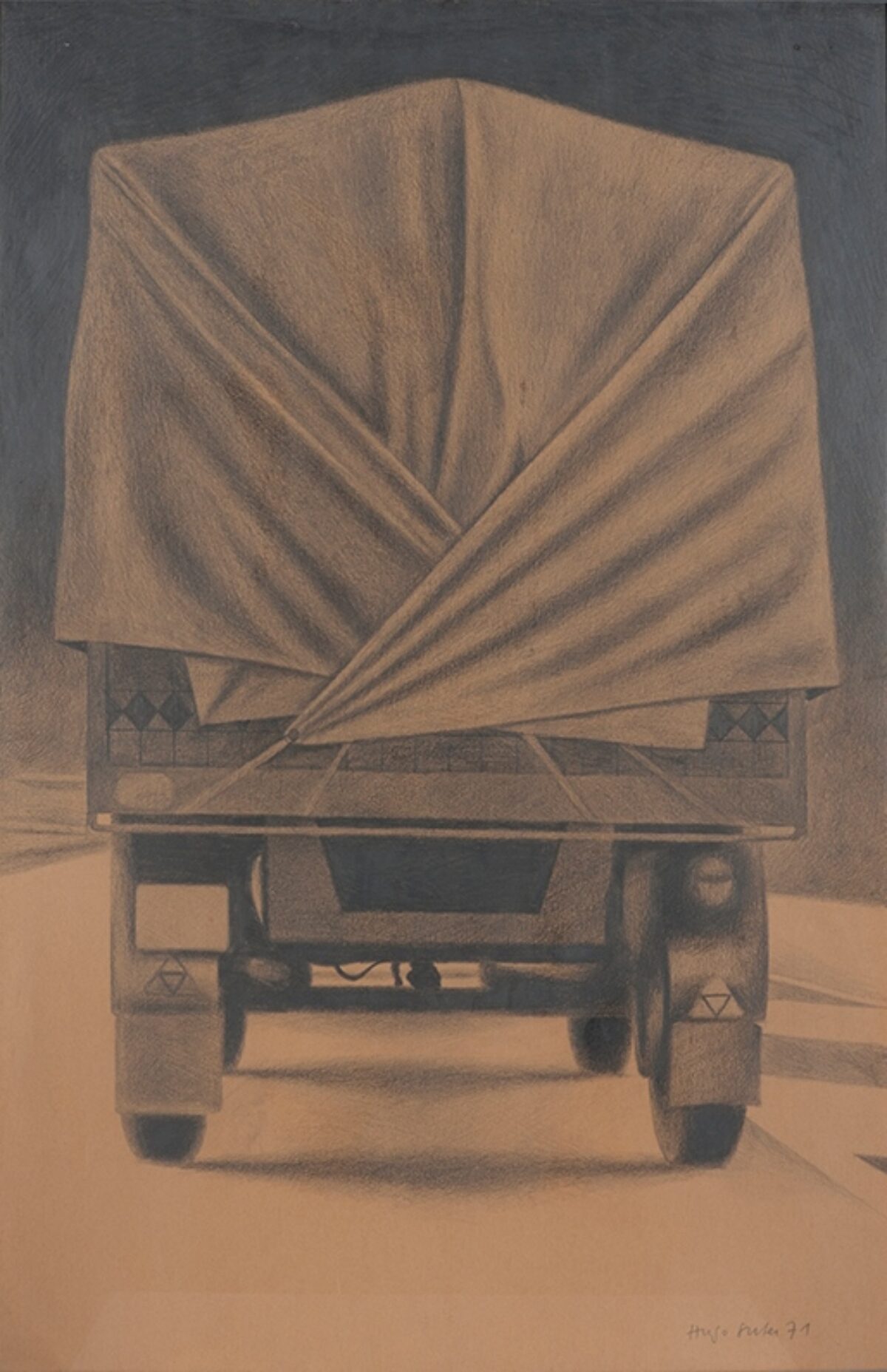 Hugo Suter, Lastwagen, 1971 