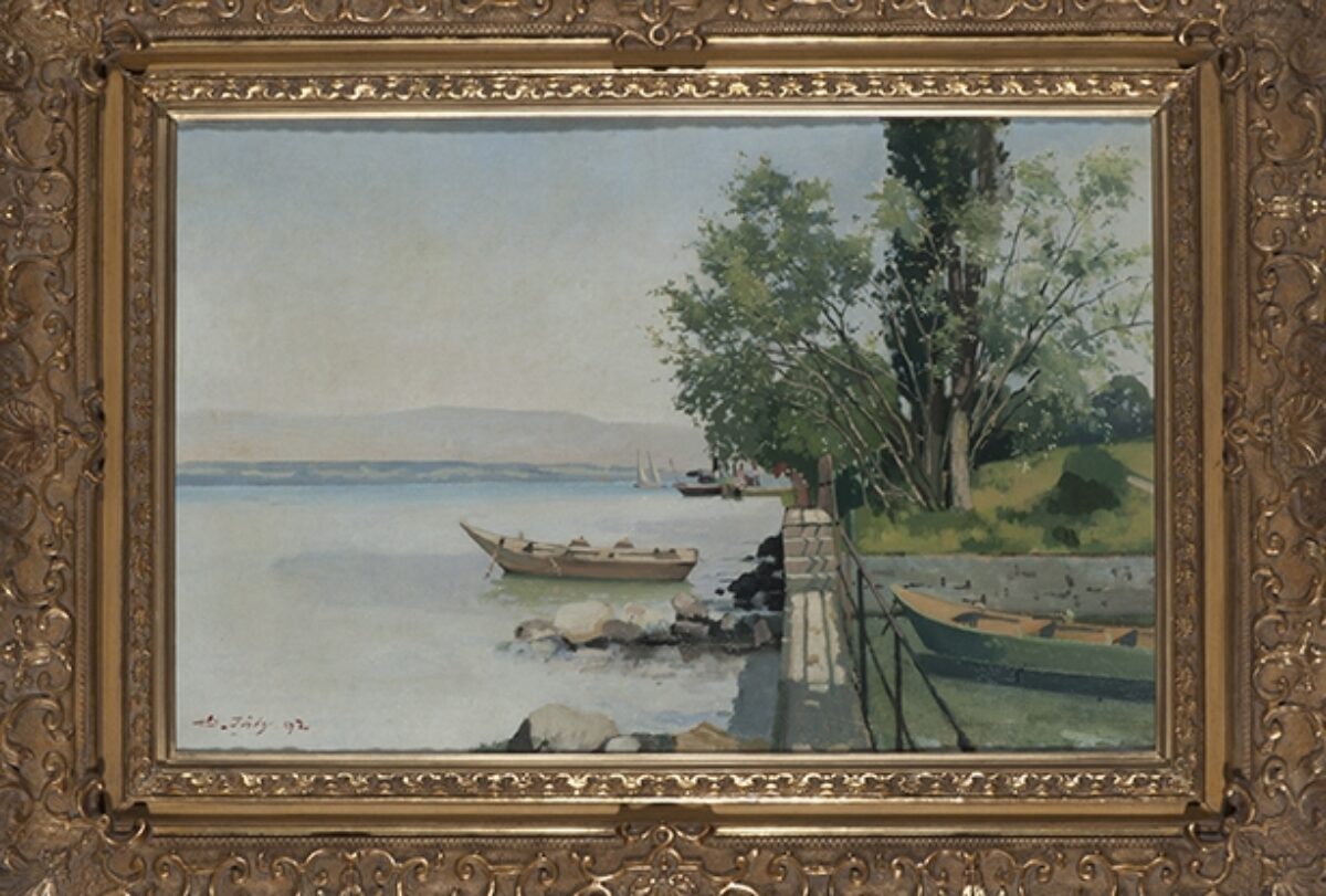 Jean Daniel Ihly, Am Genfersee, 1892 