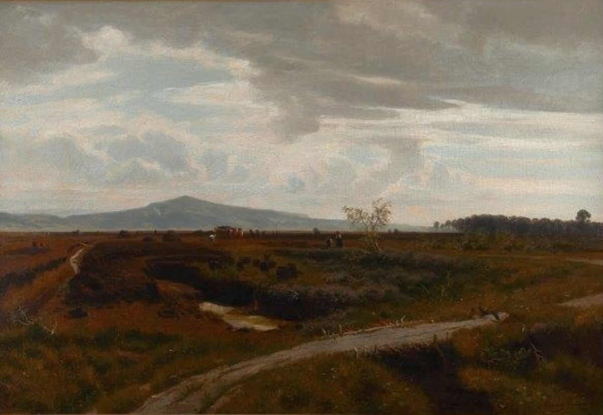 Otto Frölicher, Torfmoor bei Polling, 1870 