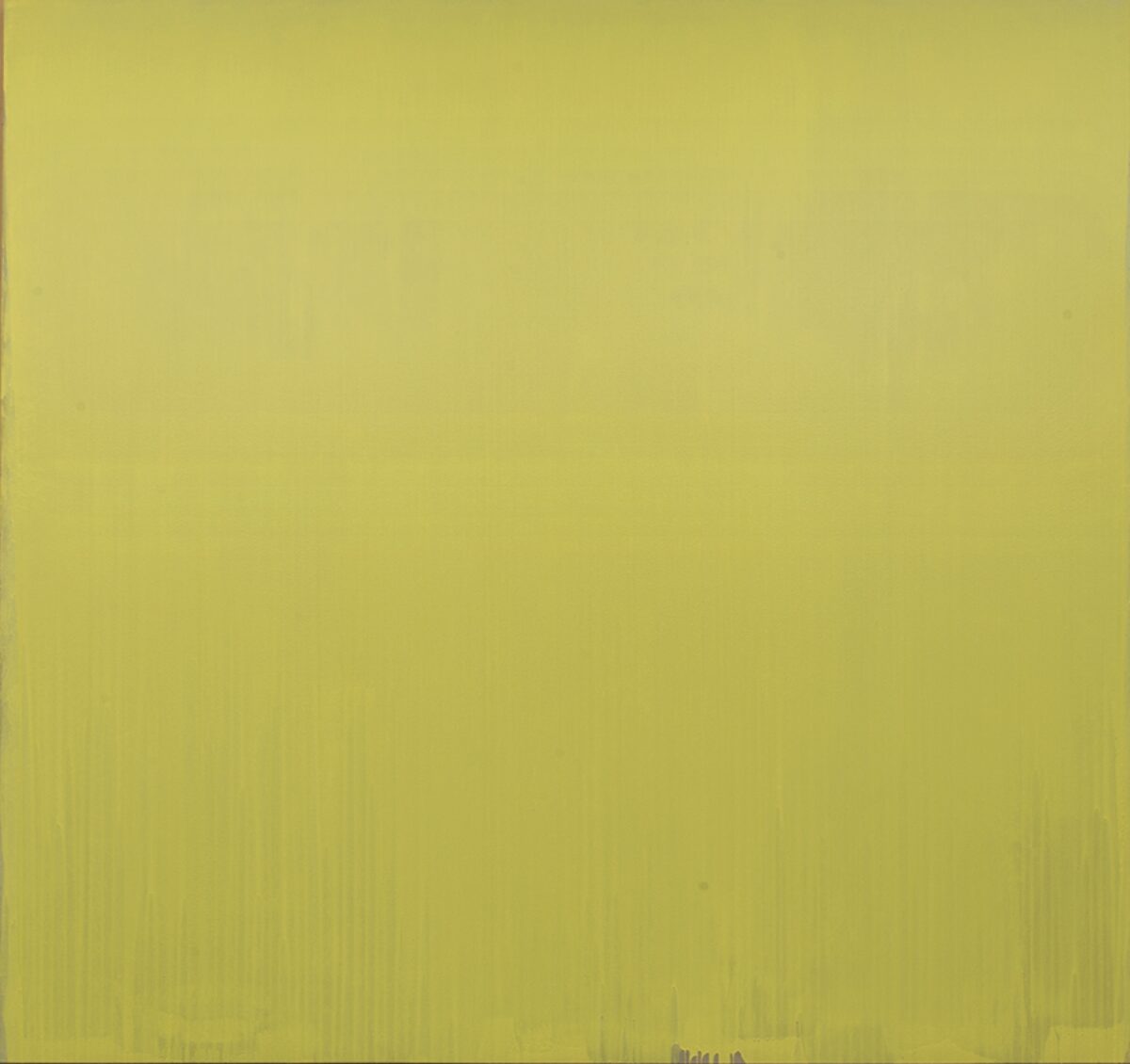 Joseph Marioni, Yellow painting, 2002 