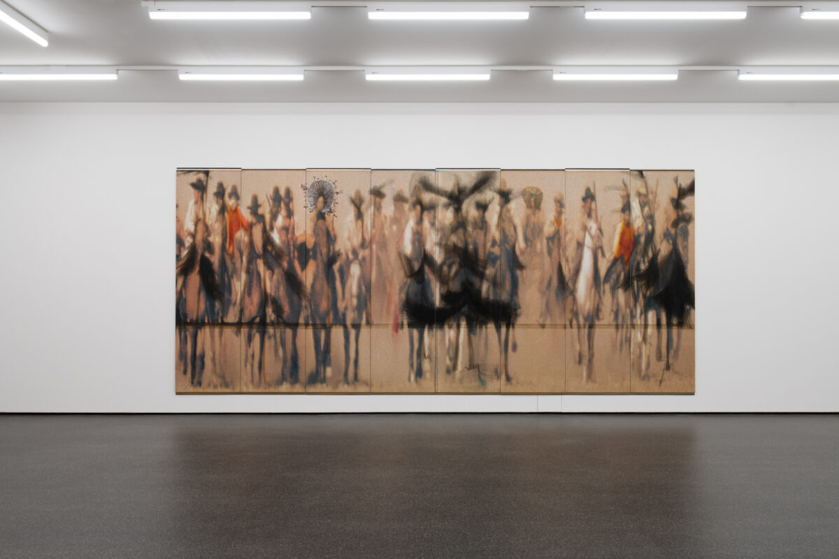 Ausstellungsansicht von verschiedenen Kunstwerken im Aargauer Kunsthaus.