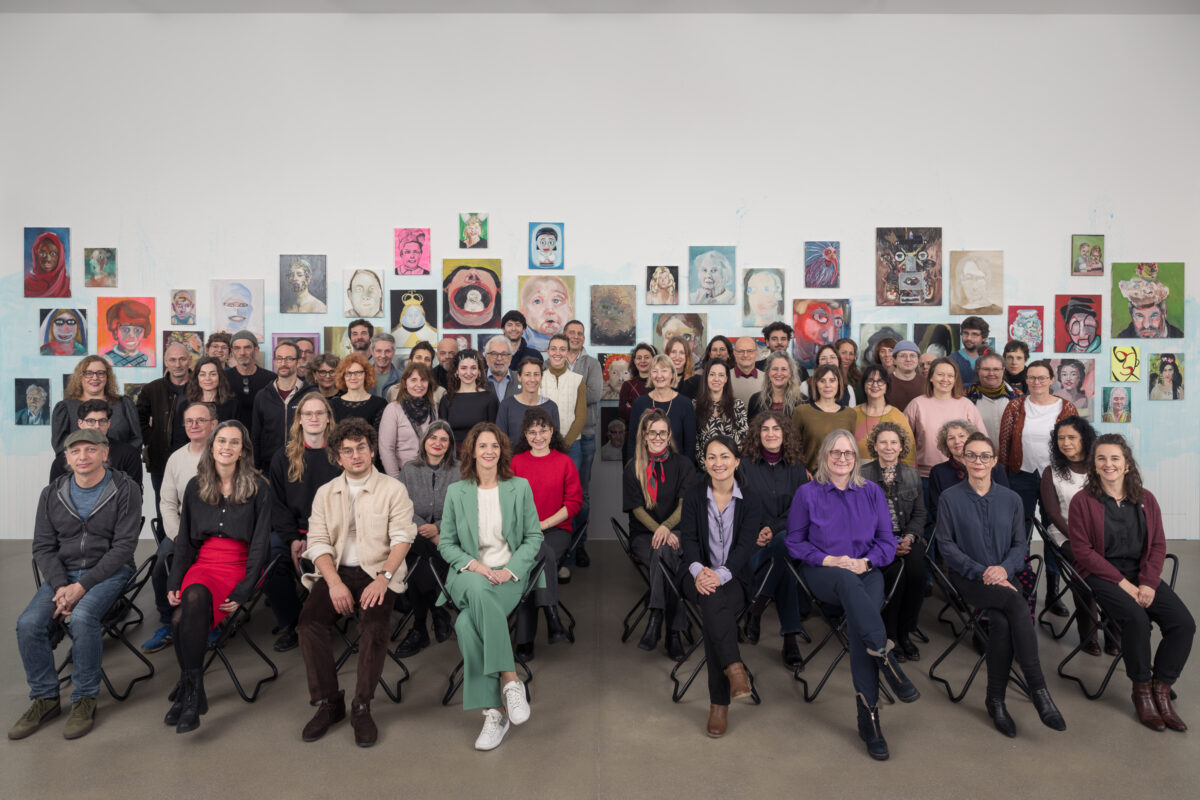 Gruppenbild des Aargauer Kunsthaus Teams.