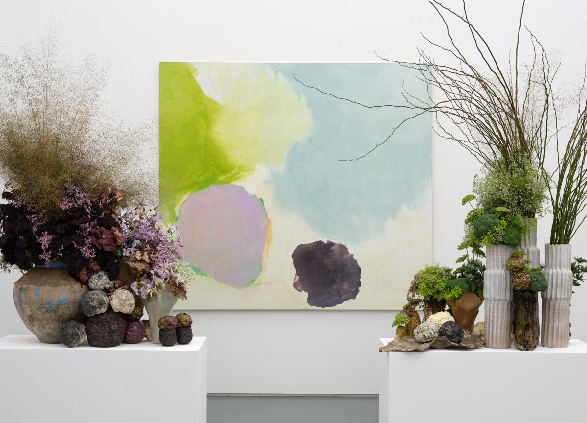 Eine florale Interpretation eines Kunstwerkes aus der Sammlung des Aargauer Kunsthauses