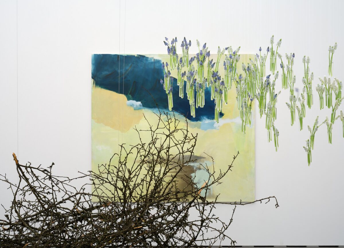 Eine florale Interpretation eines Kunstwerkes aus der Sammlung des Aargauer Kunsthauses