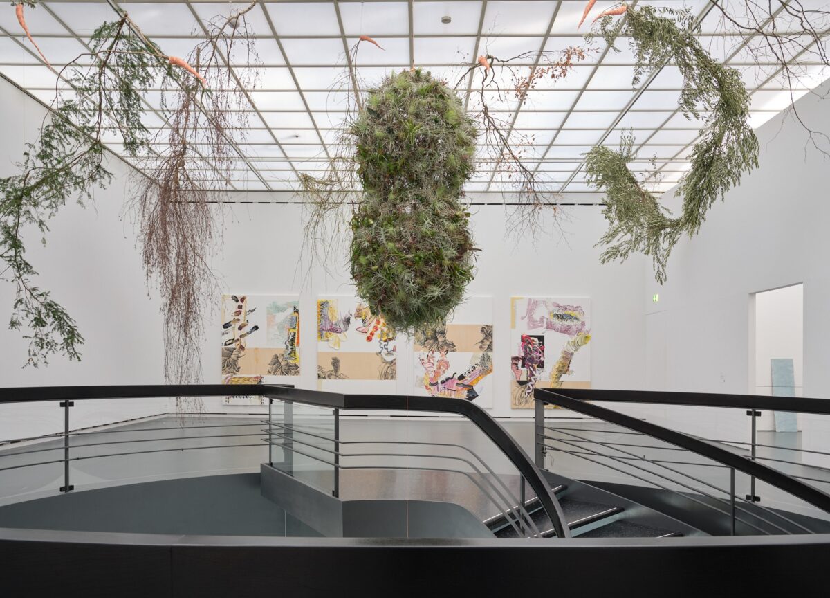 Eine florale Interpretation eines Kunstwerkes aus der Sammlung des Aargauer Kunsthauses