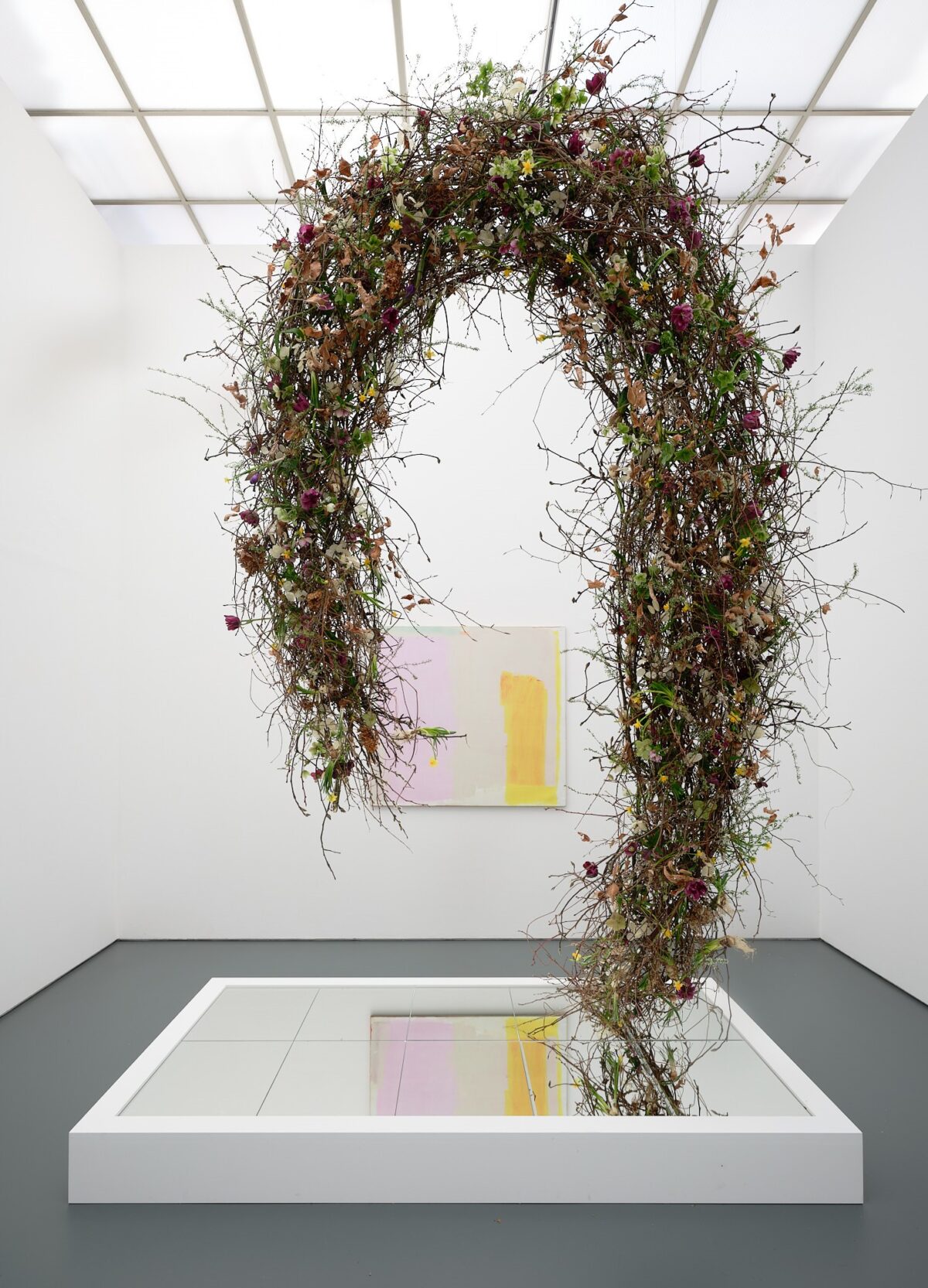 Eine florale Interpretation eines Kunstwerkes aus der Sammlung des Aargauer Kunsthauses