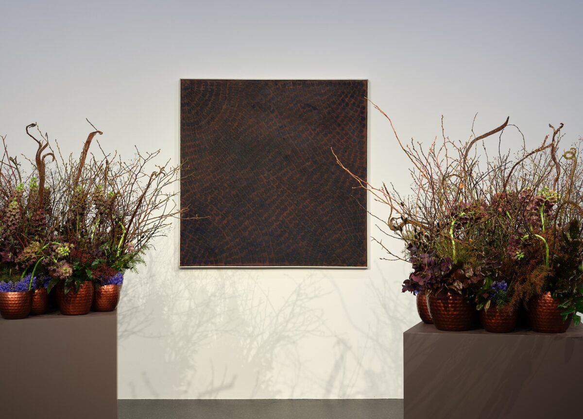 Eine florale Interpretation eines Kunstwerkes aus der Sammlung des Aargauer Kunsthauses