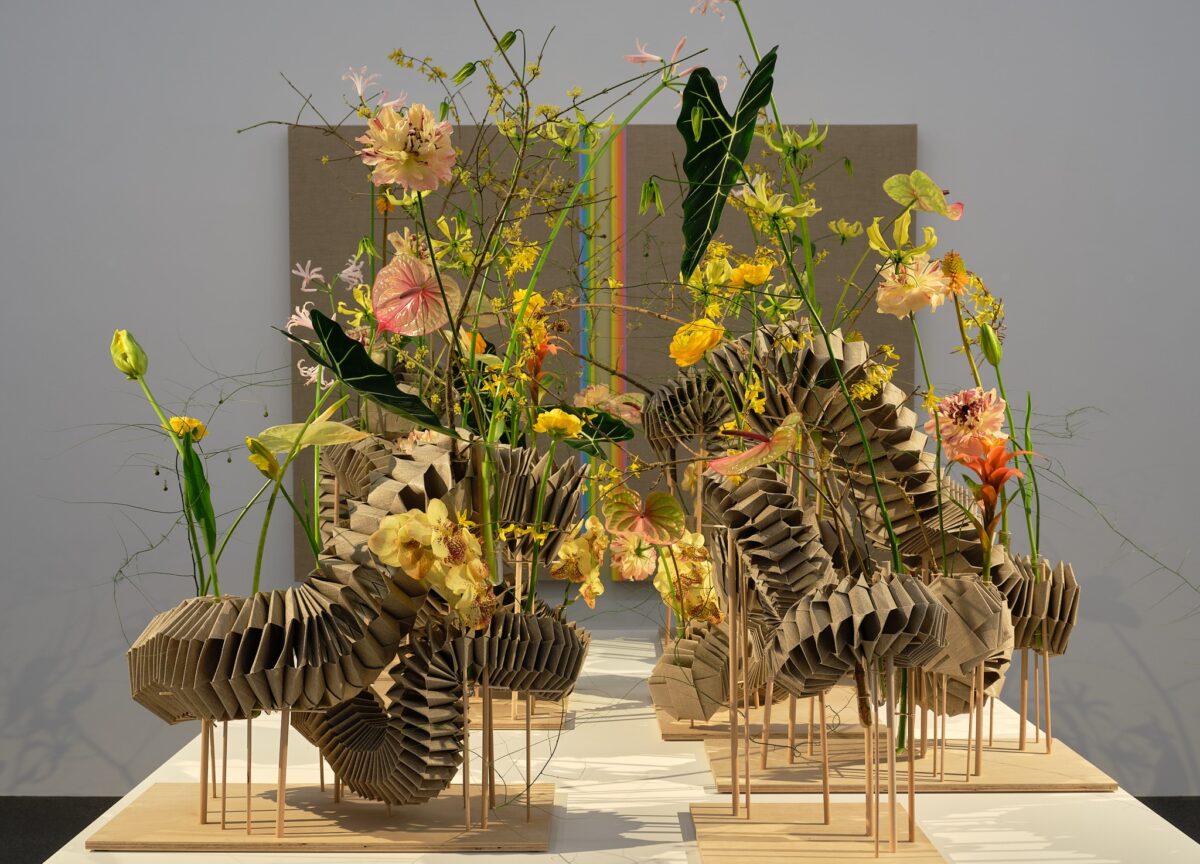 Eine florale Interpretation eines Kunstwerkes aus der Sammlung des Aargauer Kunsthauses