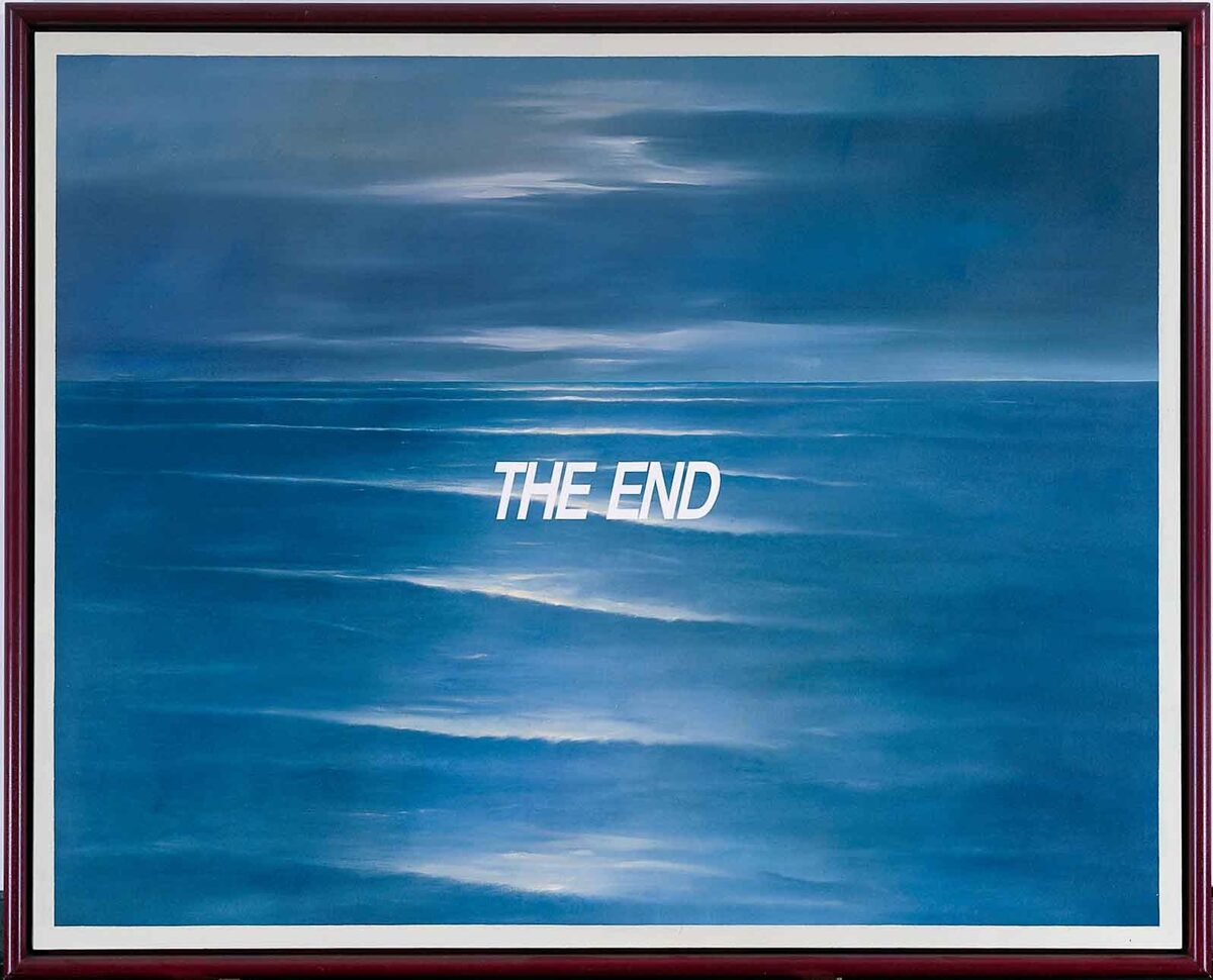 Urs Lüthi, The End. Selbstporträt aus der 