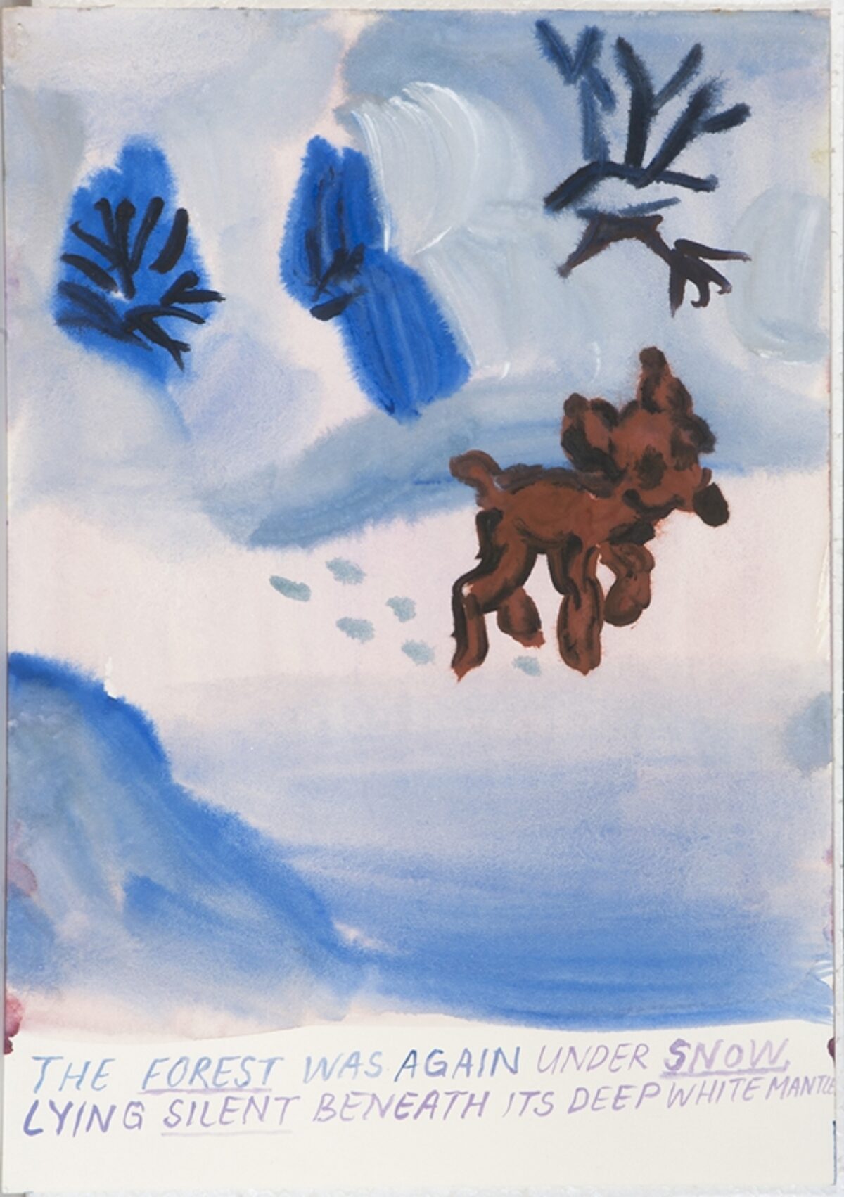 Beni Bischof, Ohne Titel (aus der Serie: Bambi), 2016 