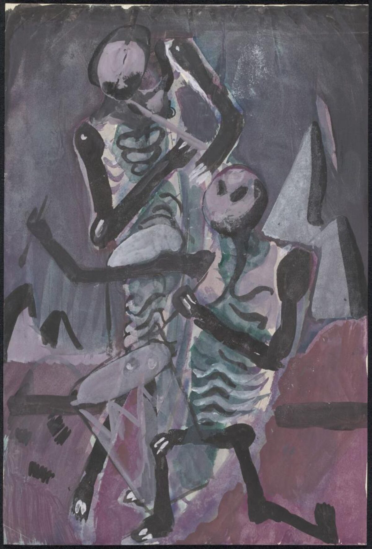 Johannes Robert Schürch, Zwei Musikanten, o. J. 