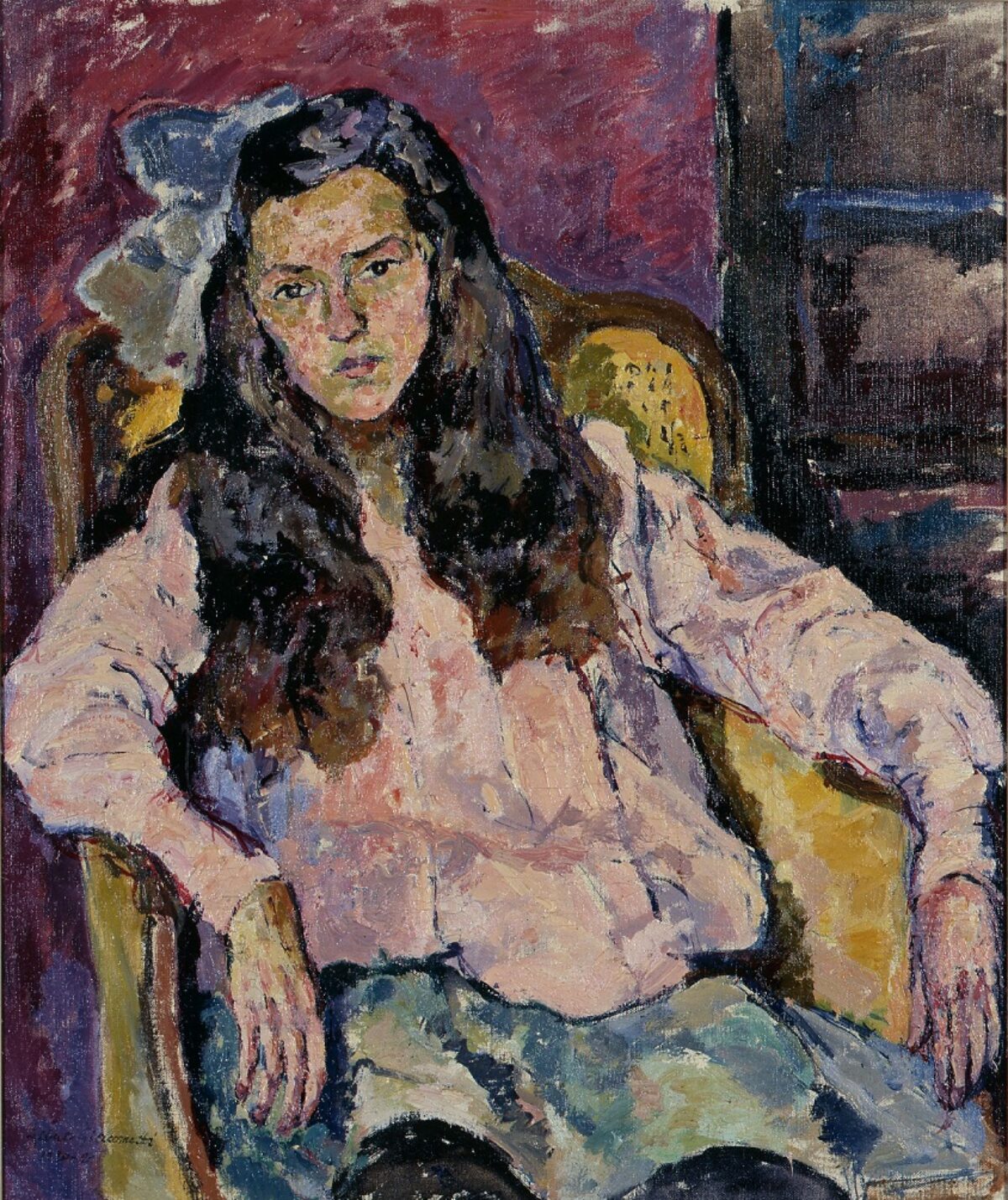 Alberto Giacometti, La cugina Ada, 1920 - 1921 