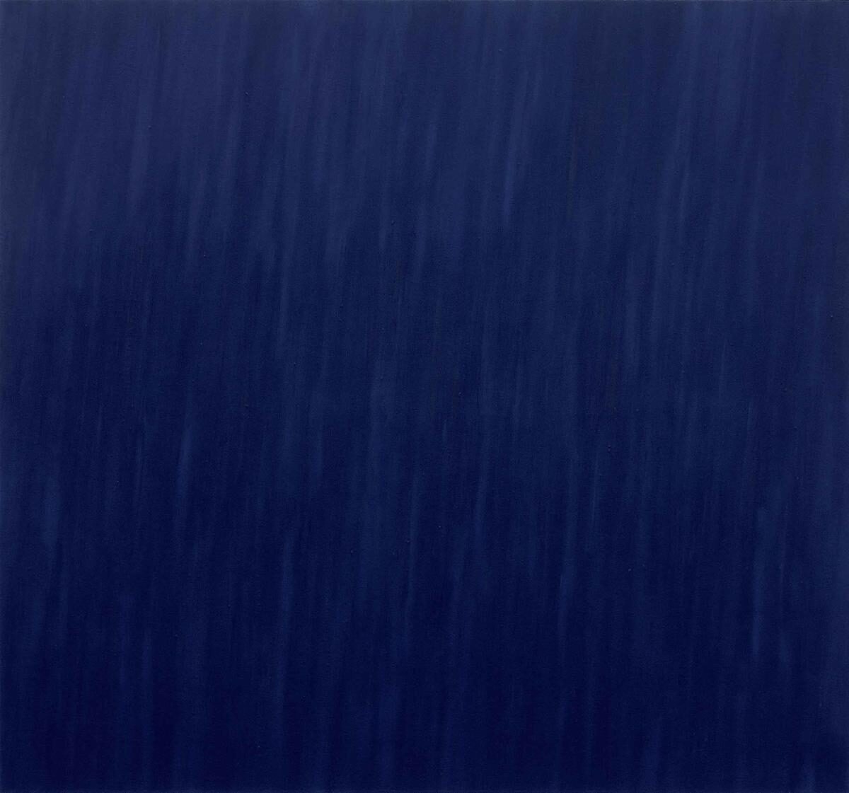 Marcia Hafif, Reflex Blue, 1993 