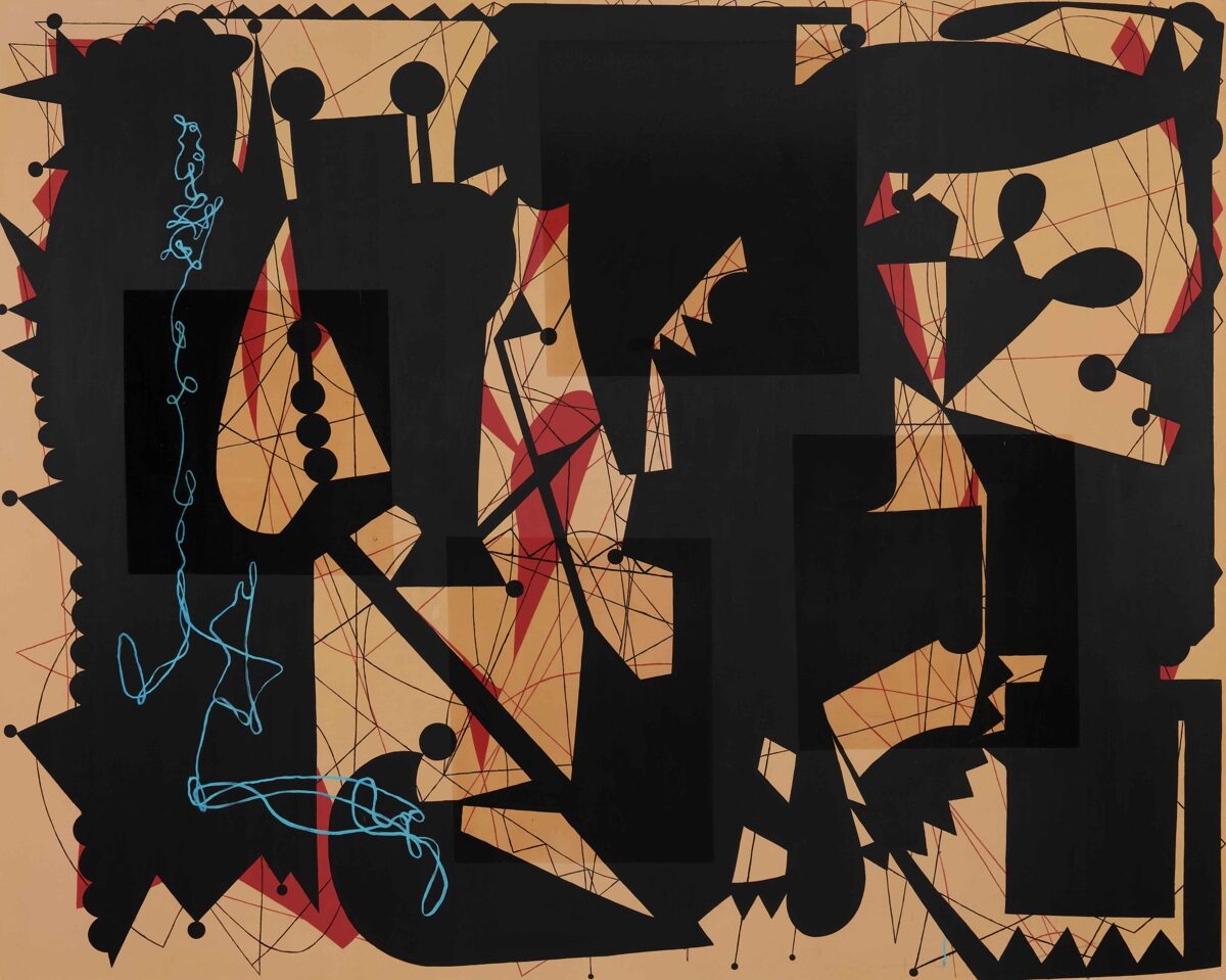 Urs Lüthi, Selbstporträt aus der Serie 