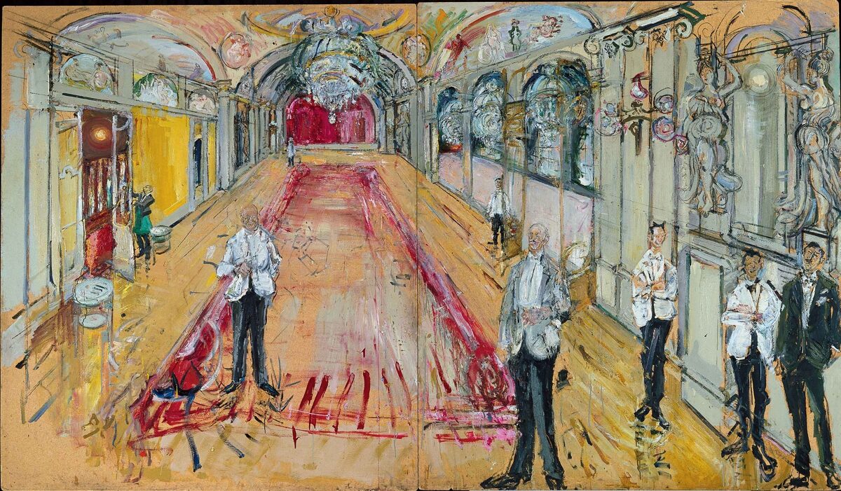 Willy Guggenheim (Varlin), Ballsaal des Palace Hotels in Montreux, 1968 - 1969 