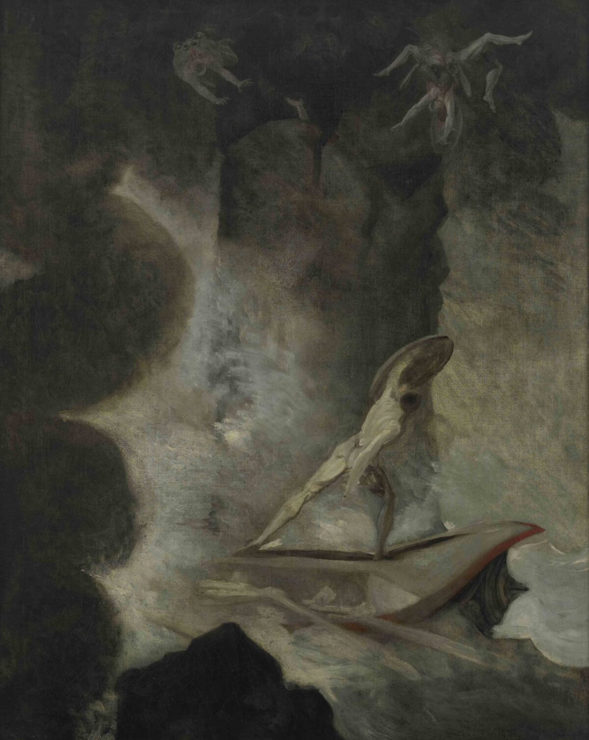 Johann Heinrich Füssli, Odysseus zwischen Skylla und Charybdis, um 1794 - 1796 