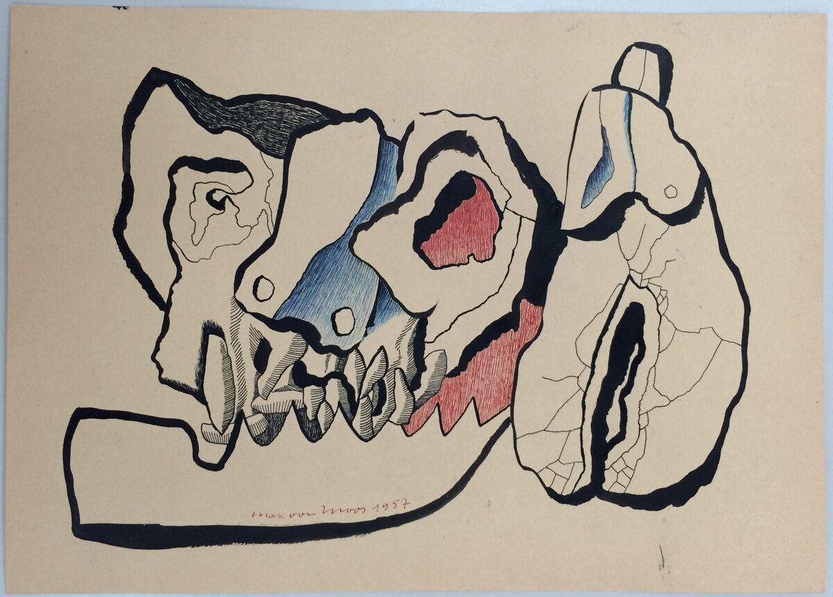 Max von Moos, Ohne Titel, 1957 