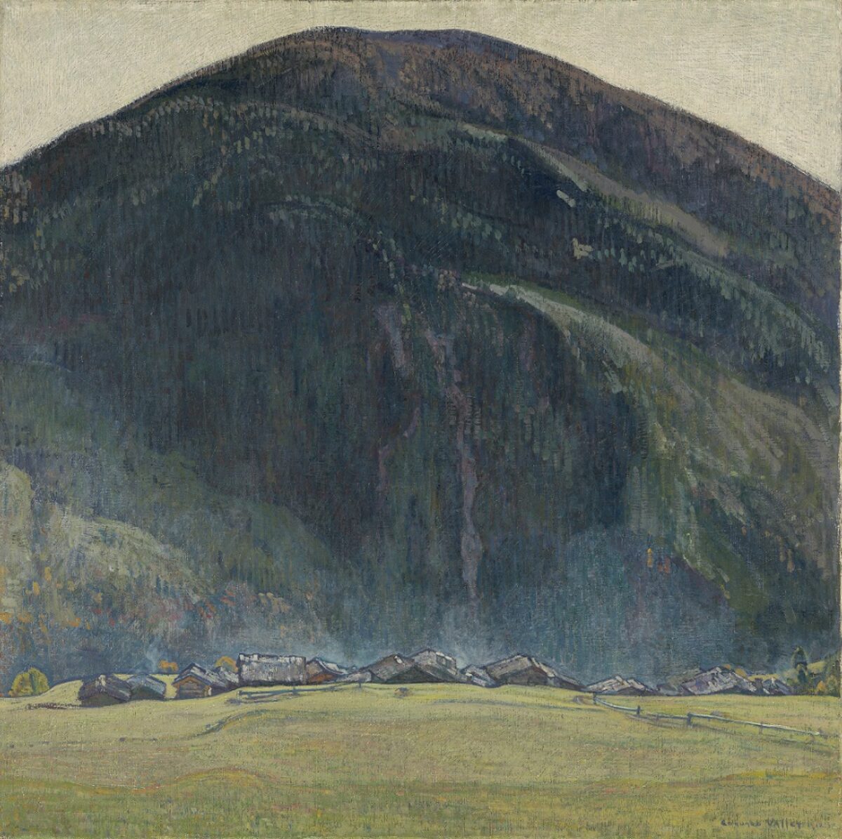 Edouard Vallet, Le matin à la montagne, 1912 