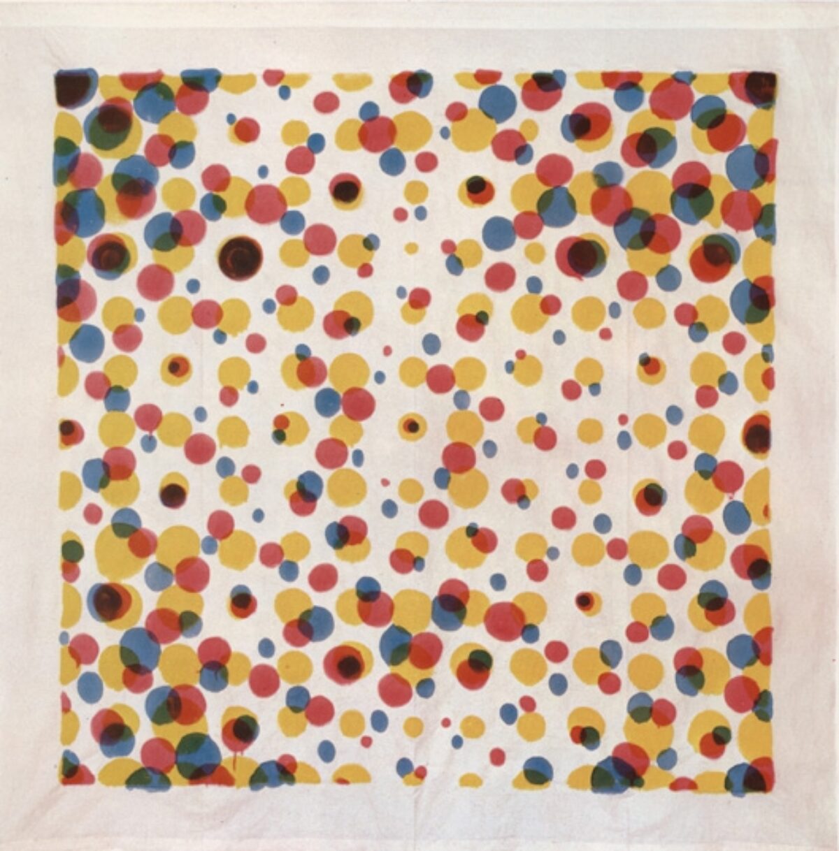 Markus Raetz, Portrait von Monika (Bildtuch Nr. 6), 1979 