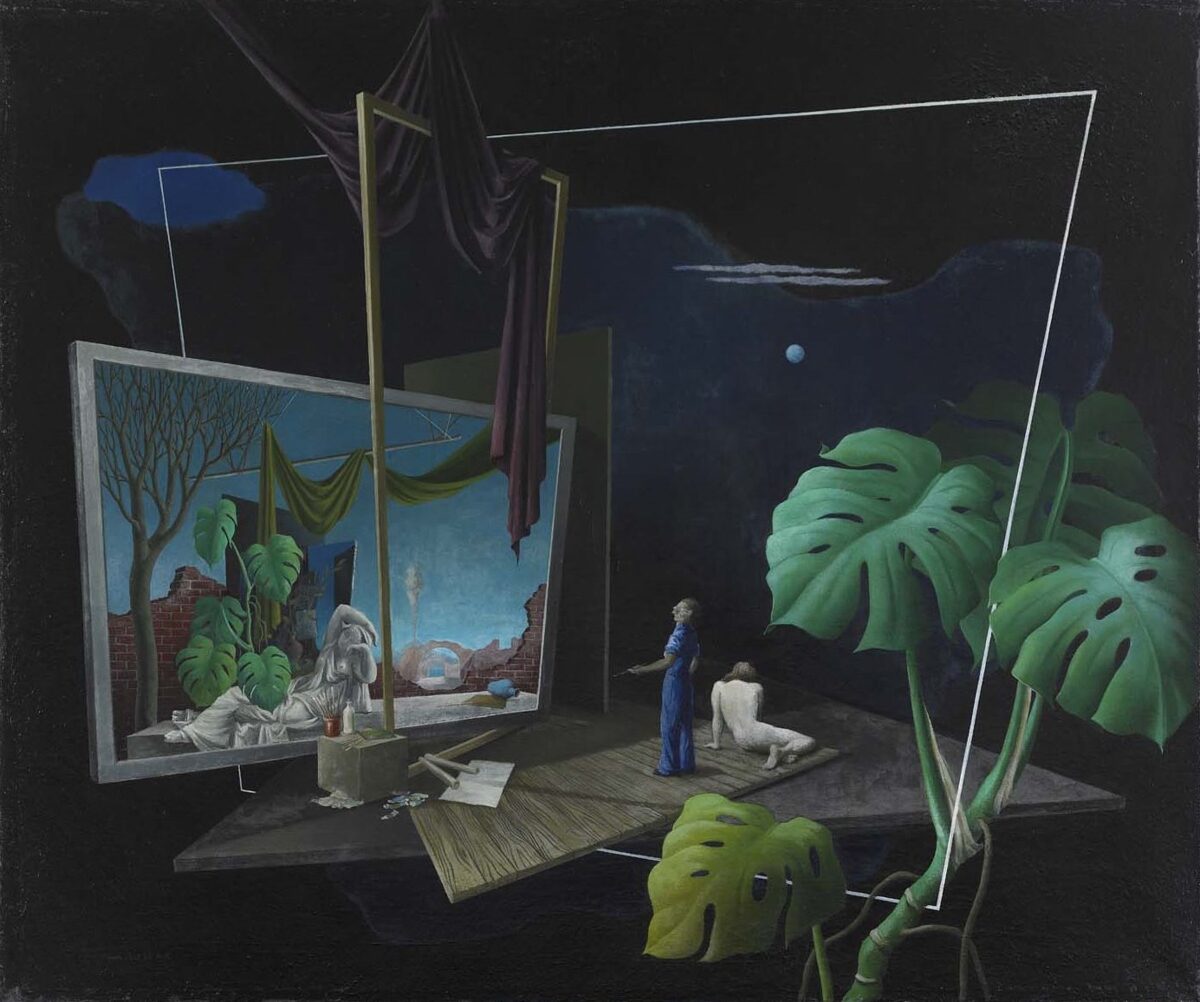 Ernst Maass, Nachts, in der Schlafstille, 1944 