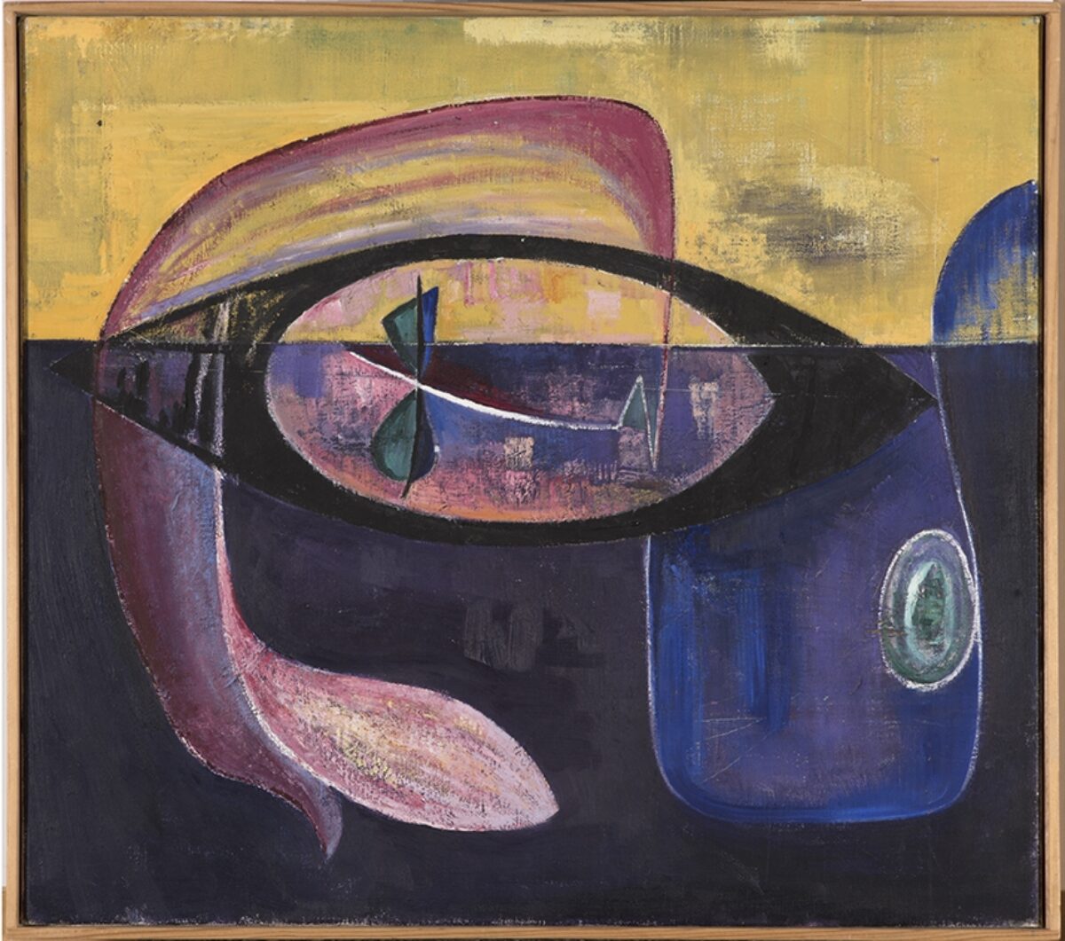 Gertrud Debrunner, Ruhender Magier, 1946 