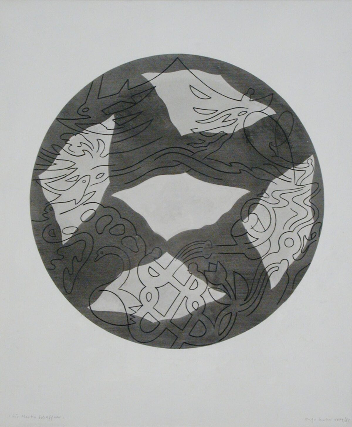 Hugo Suter, Martin Schaffners Floss, 1979/81 