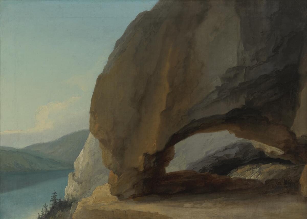 Caspar Wolf, Felsjoch der Beatushöhle, 1776 