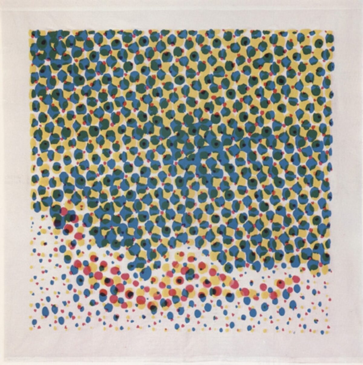 Markus Raetz, Miss September 1966 (Bildtuch Nr. 4), 1979 